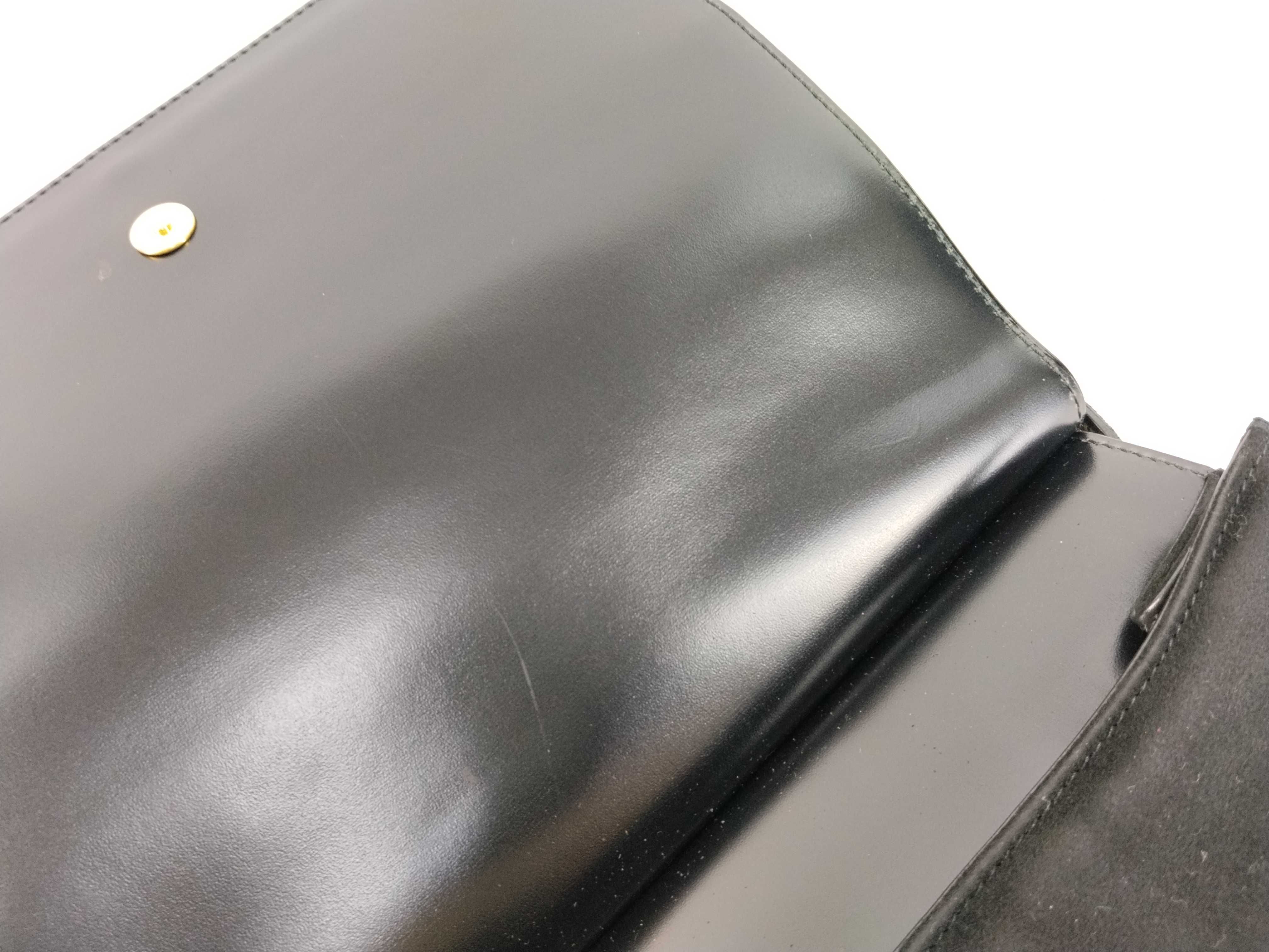 shoulder bag, suede, black. — view 8