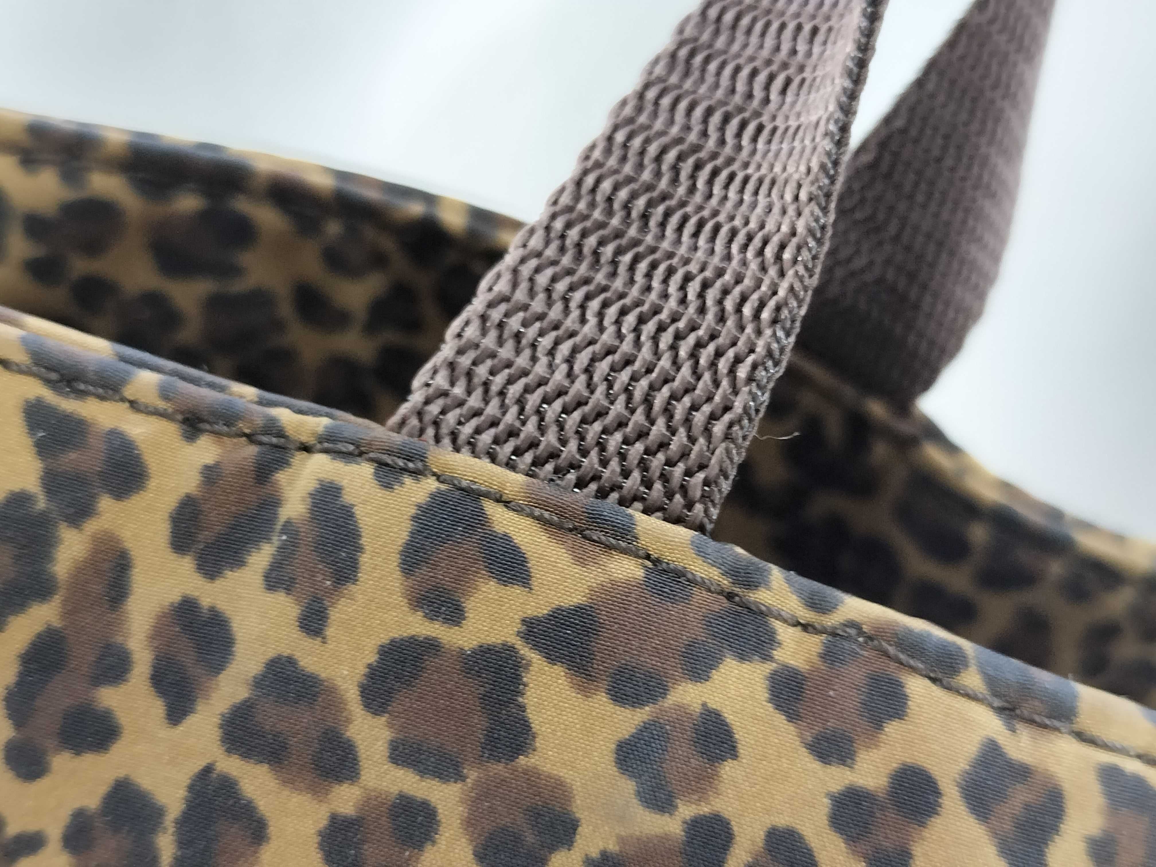 Leopard Print Nylon Tote Bag — view 3