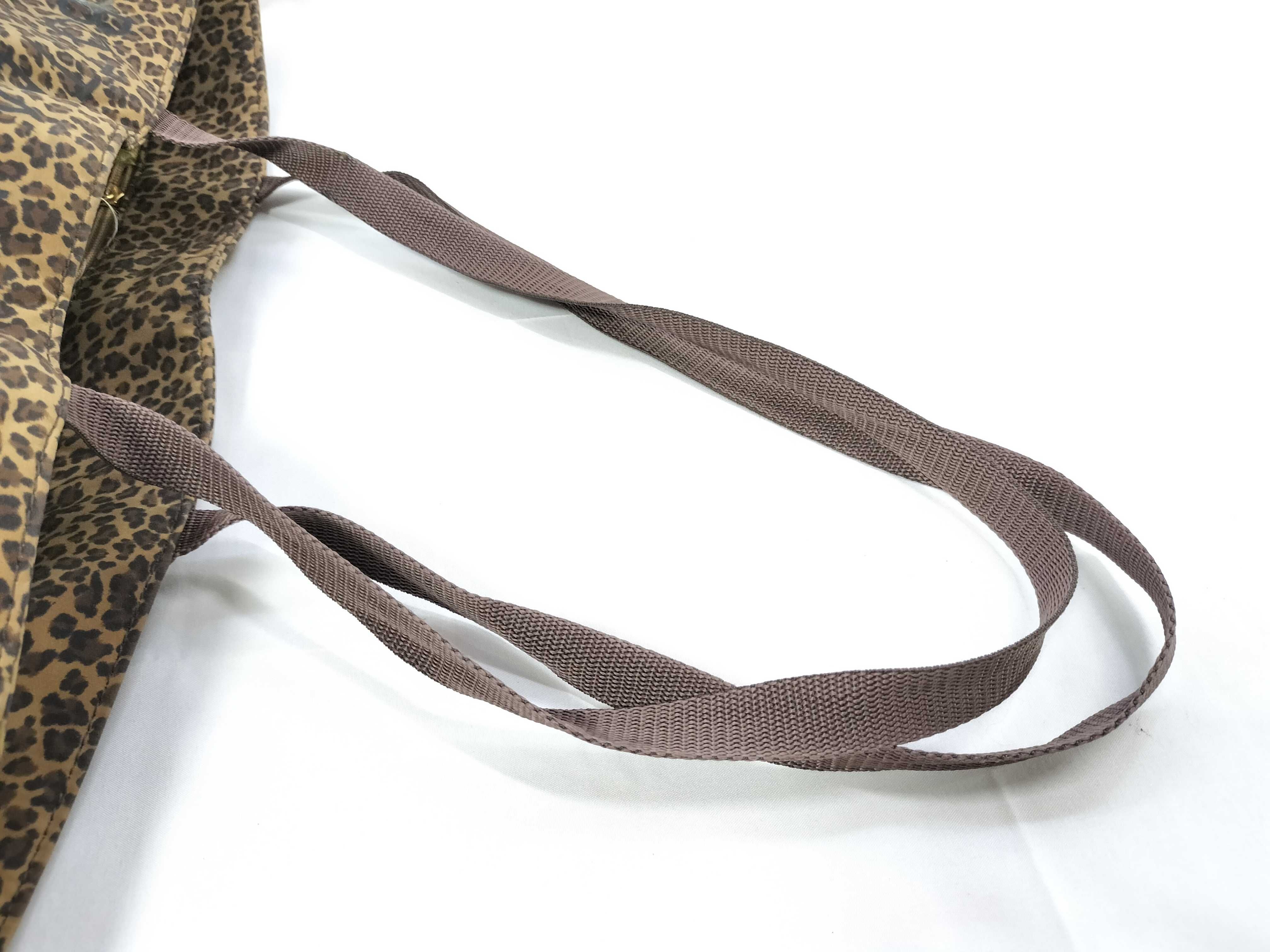 Leopard Print Nylon Tote Bag — view 4