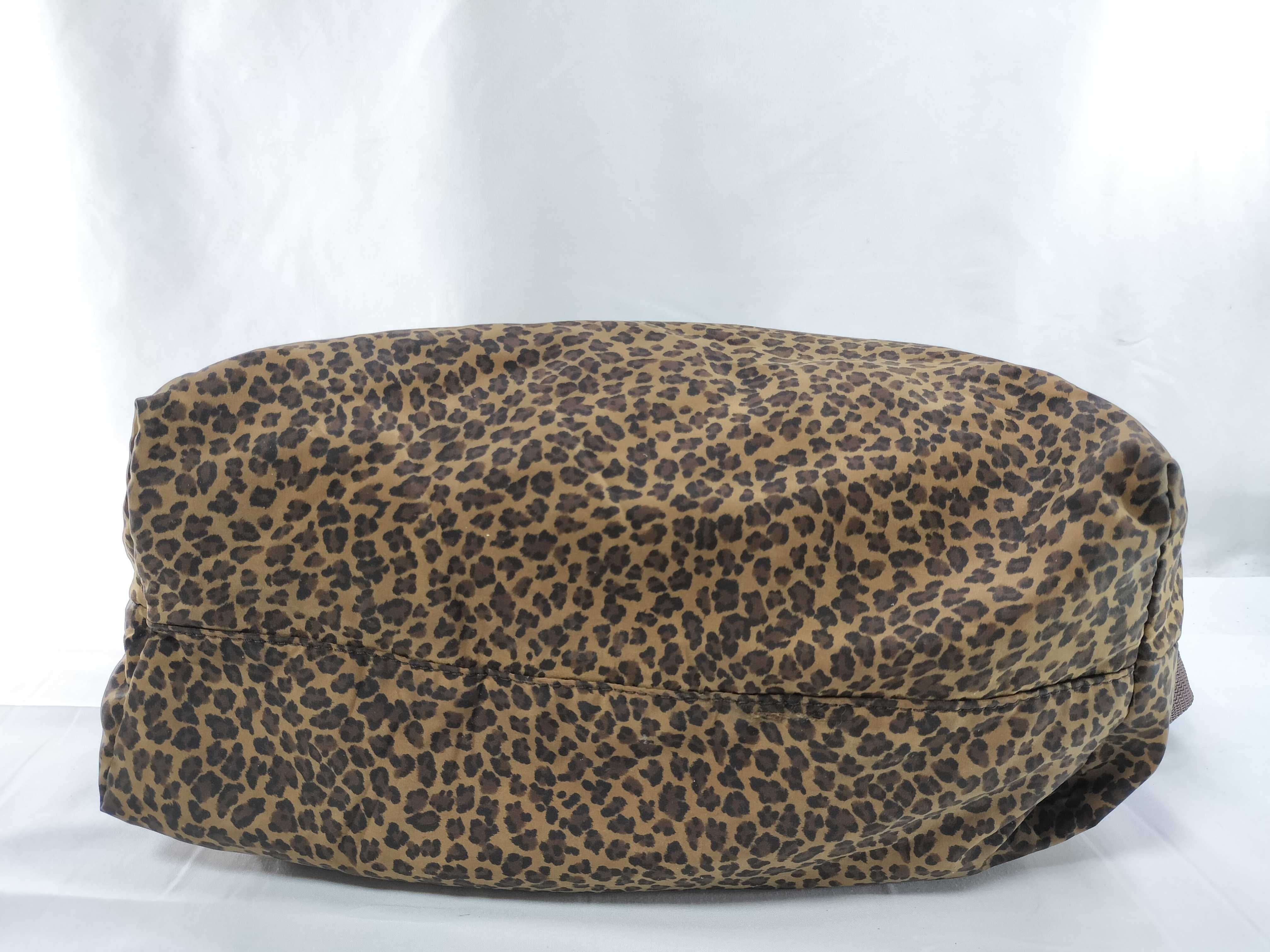 Leopard Print Nylon Tote Bag — view 6