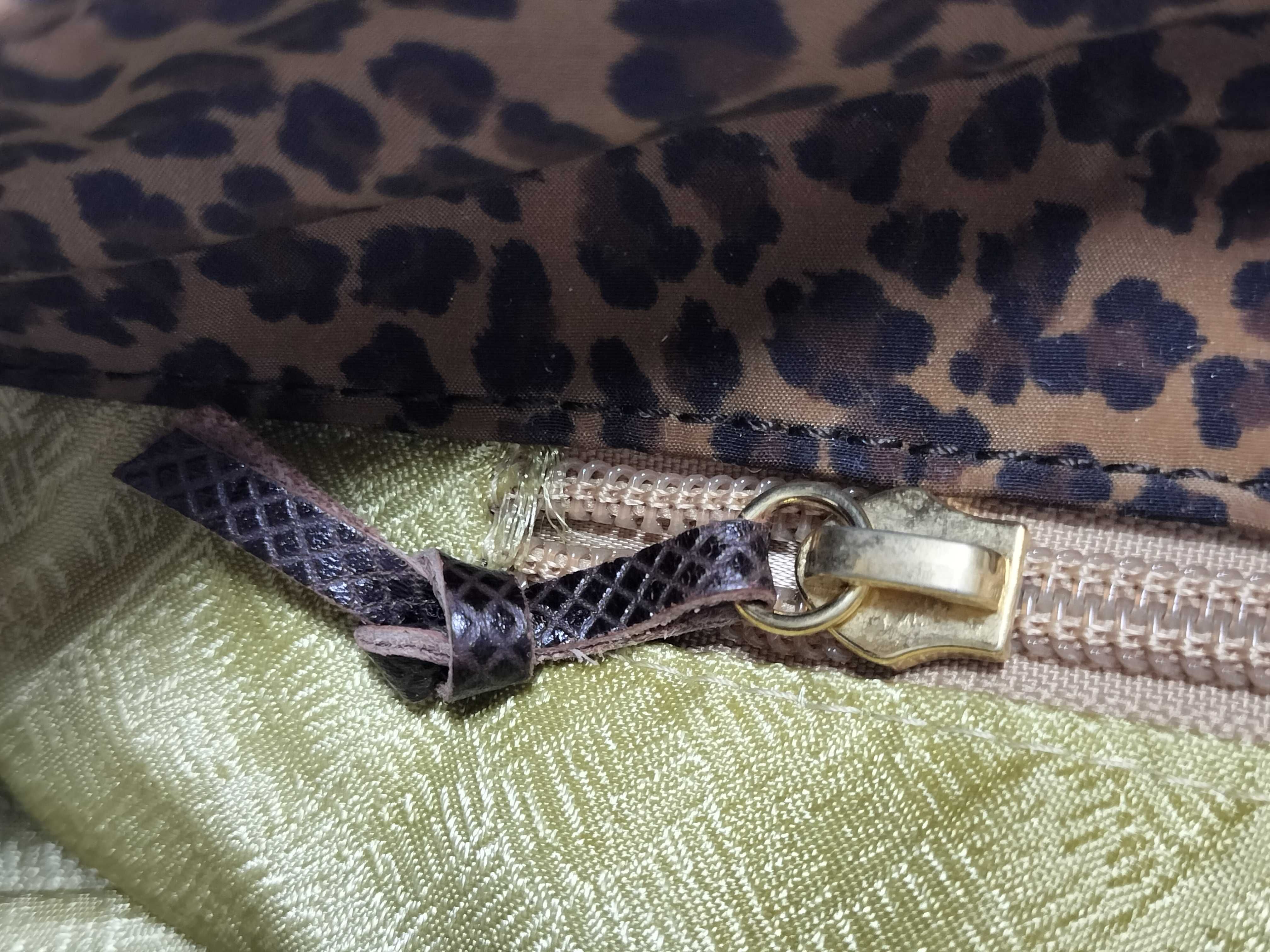 Leopard Print Nylon Tote Bag — view 10