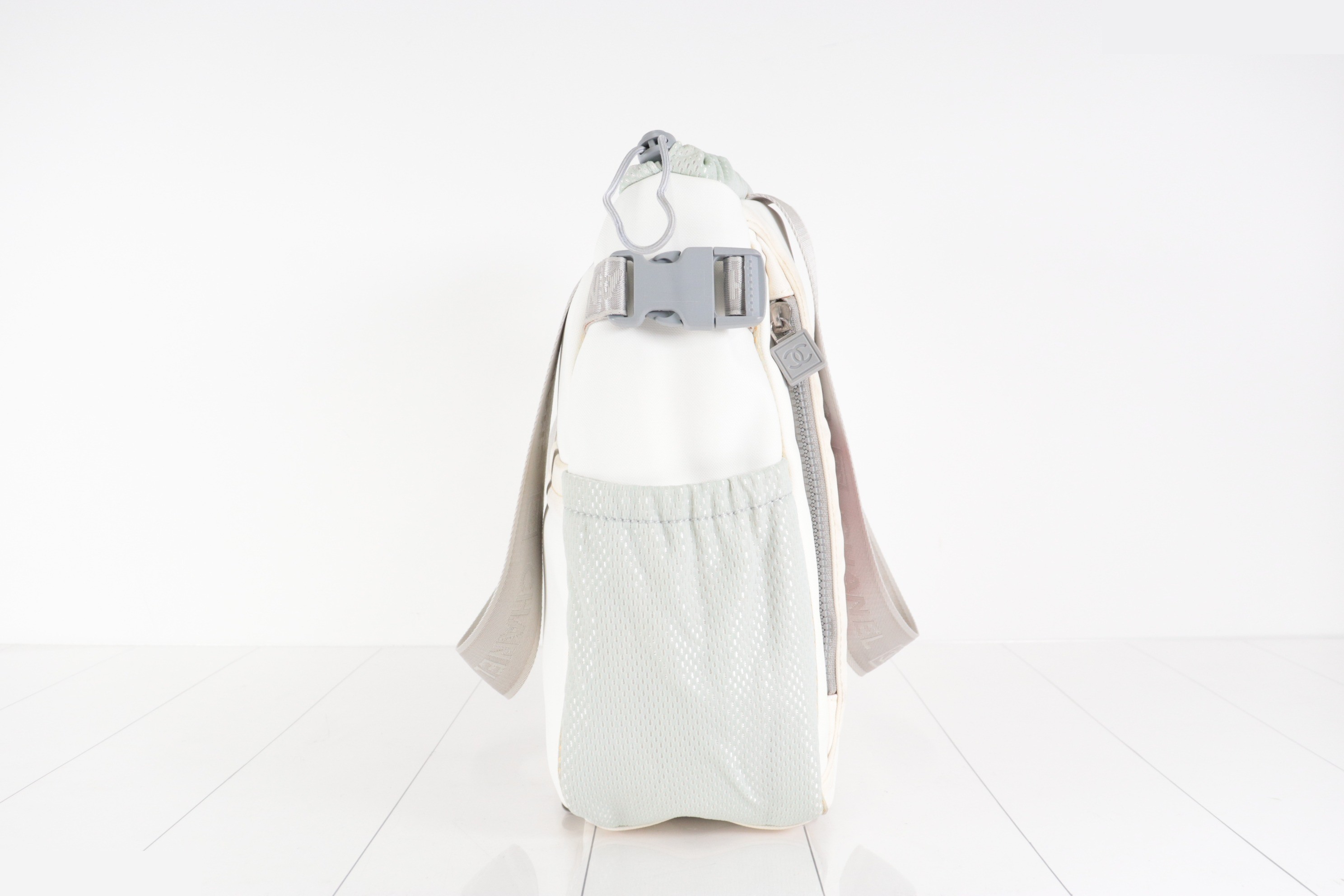 Sports line nylon tote bag, number 10s — view 3