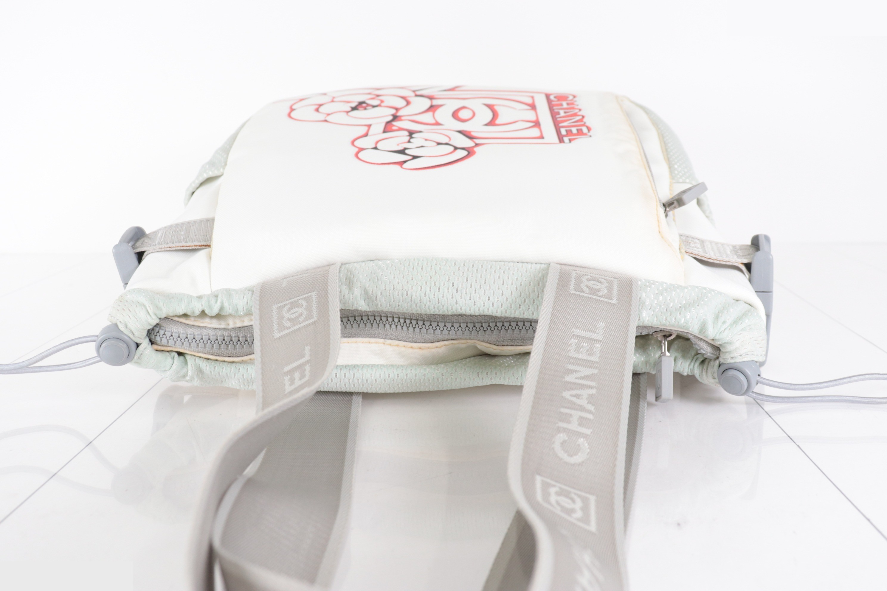 Sports line nylon tote bag, number 10s — view 5
