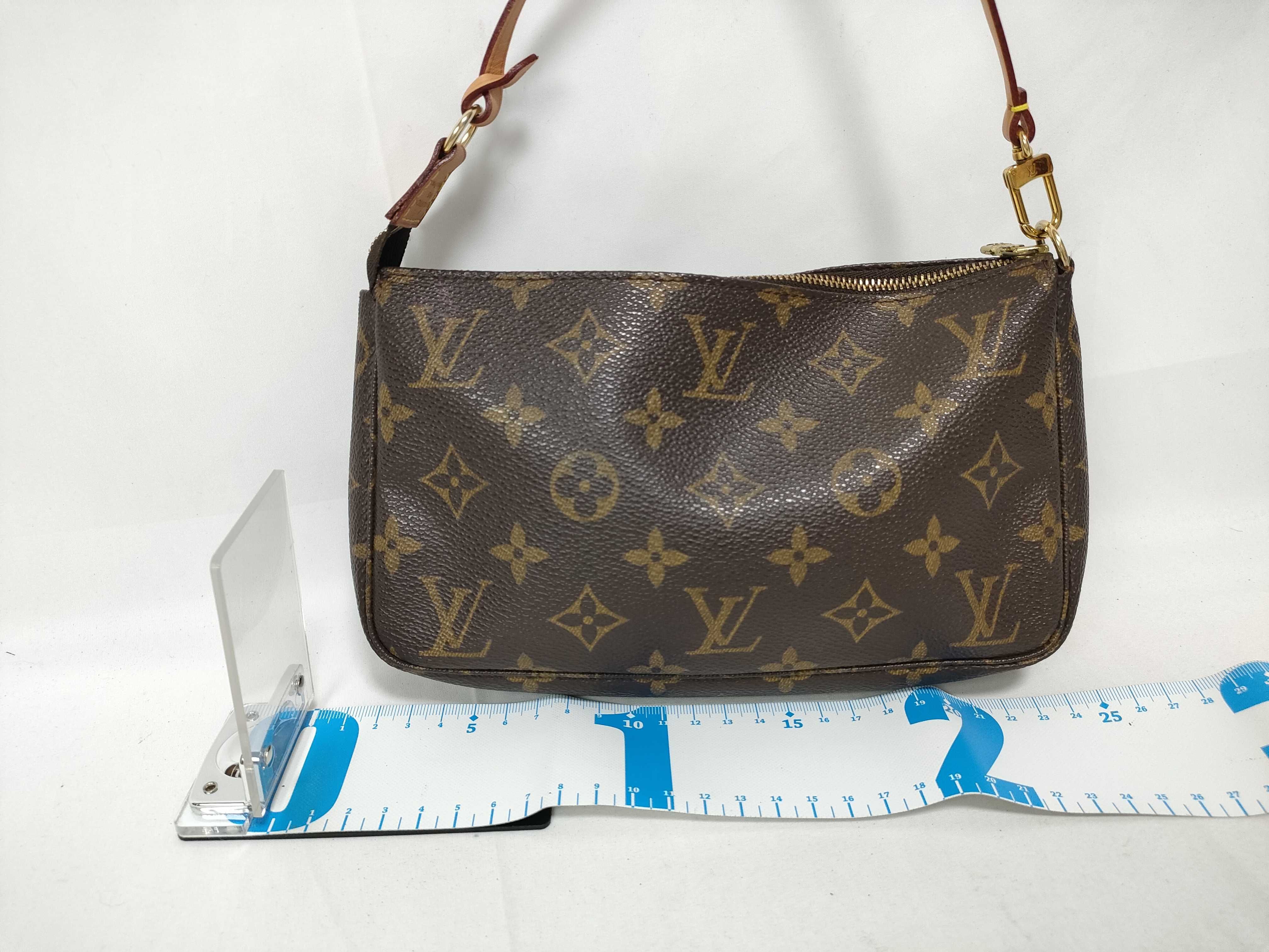 Monogram Pochette Accessoires M51980 CA1000 Brown Pouch — view 2