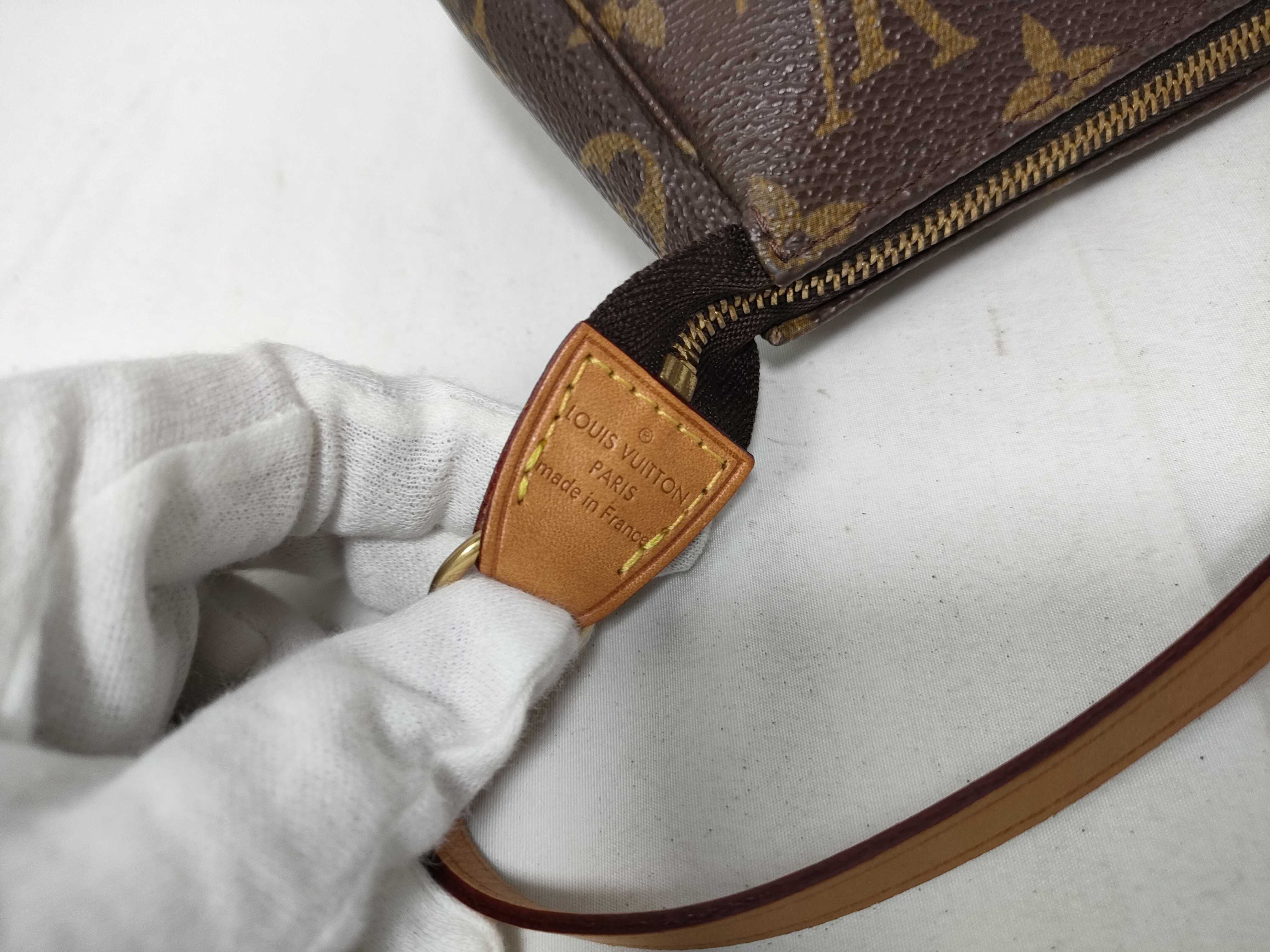 Monogram Pochette Accessoires M51980 CA1000 Brown Pouch — view 13