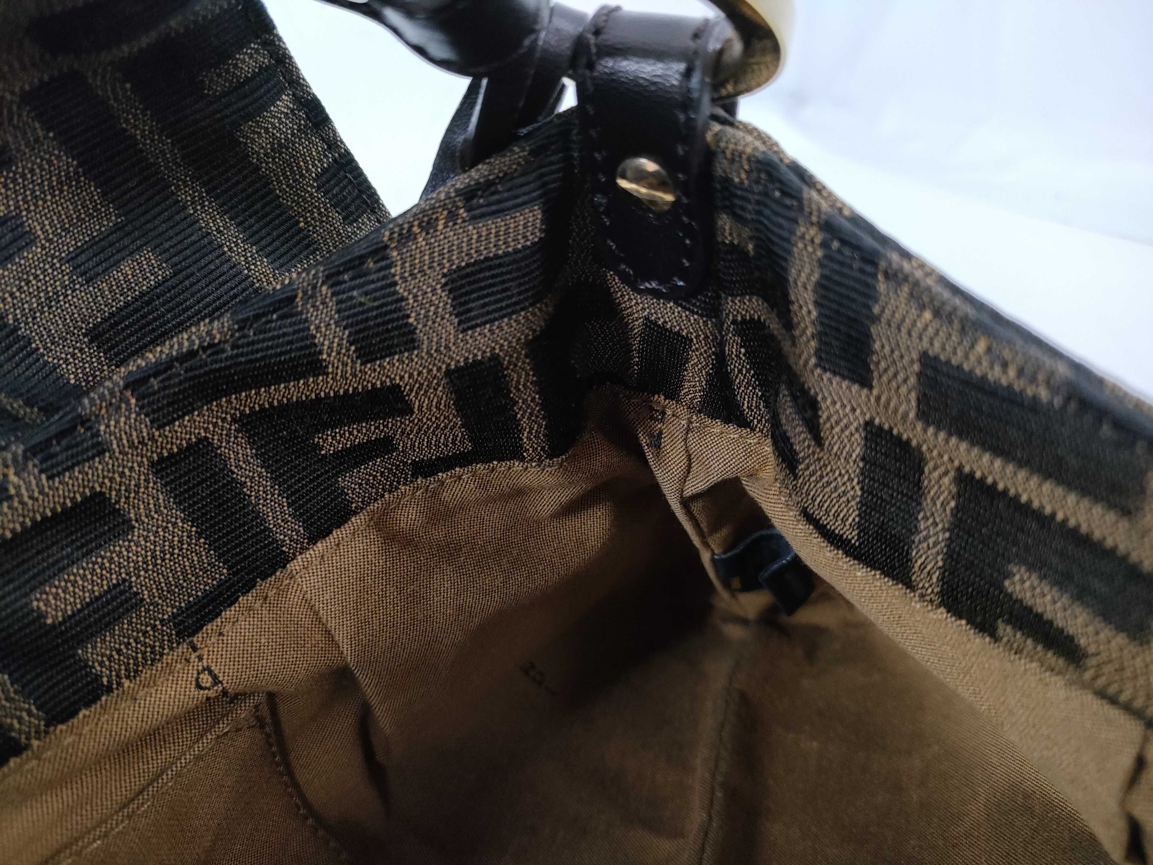 Zucca pattern Fendi chef bag Zucca handbag Mamma handbag — view 12