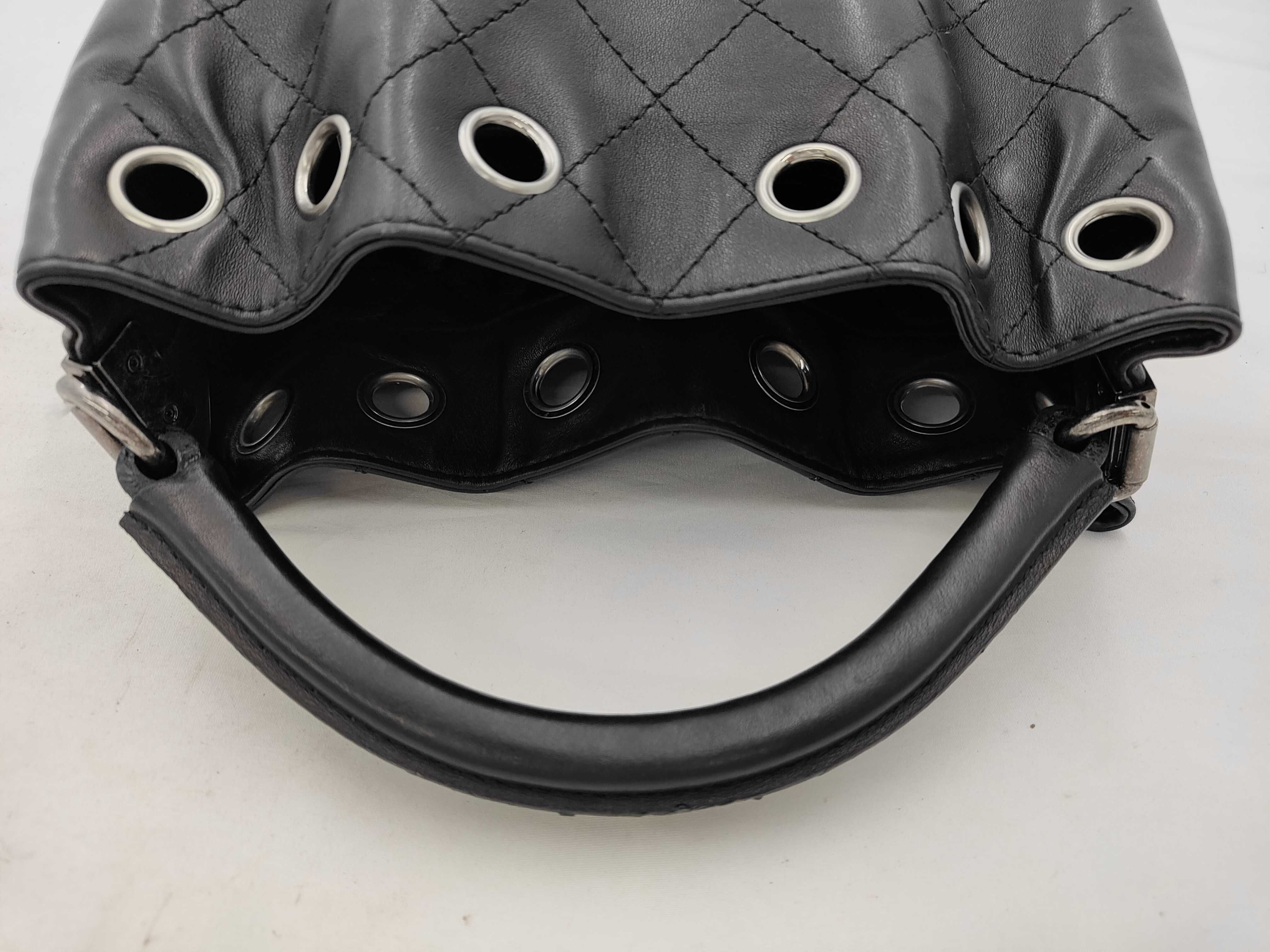 Calfskin One-Shoulder Handbag — view 3