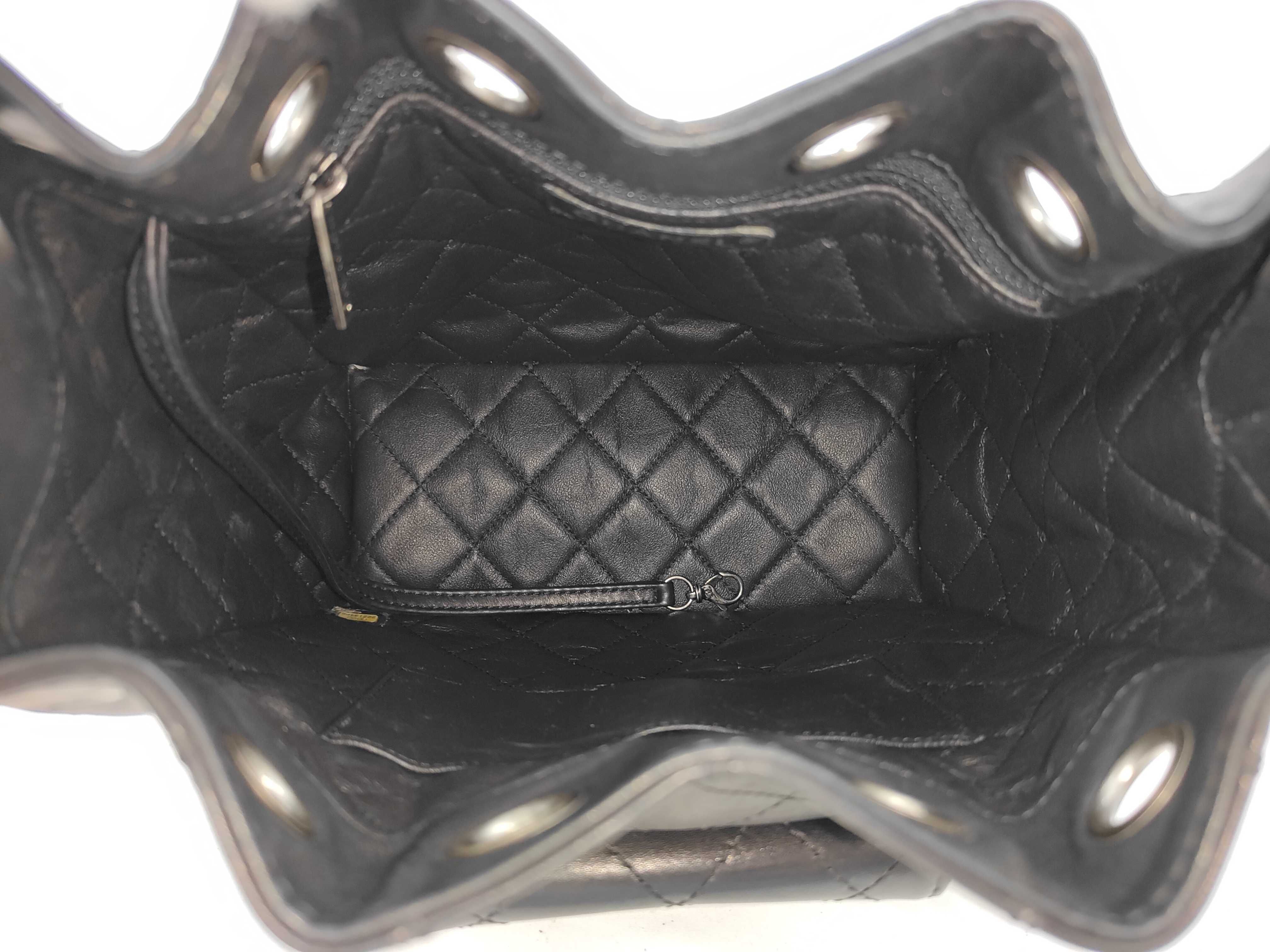 Calfskin One-Shoulder Handbag — view 8