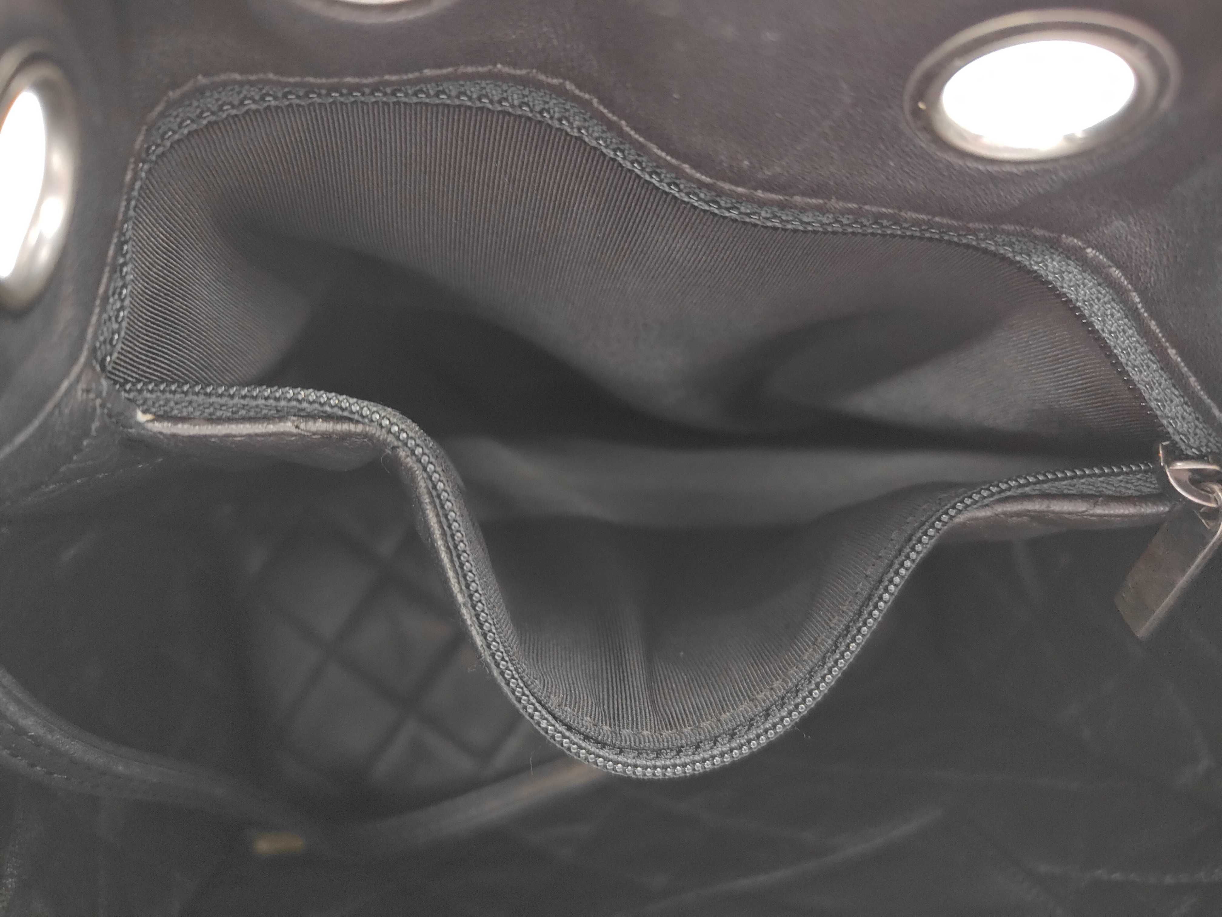 Calfskin One-Shoulder Handbag — view 9
