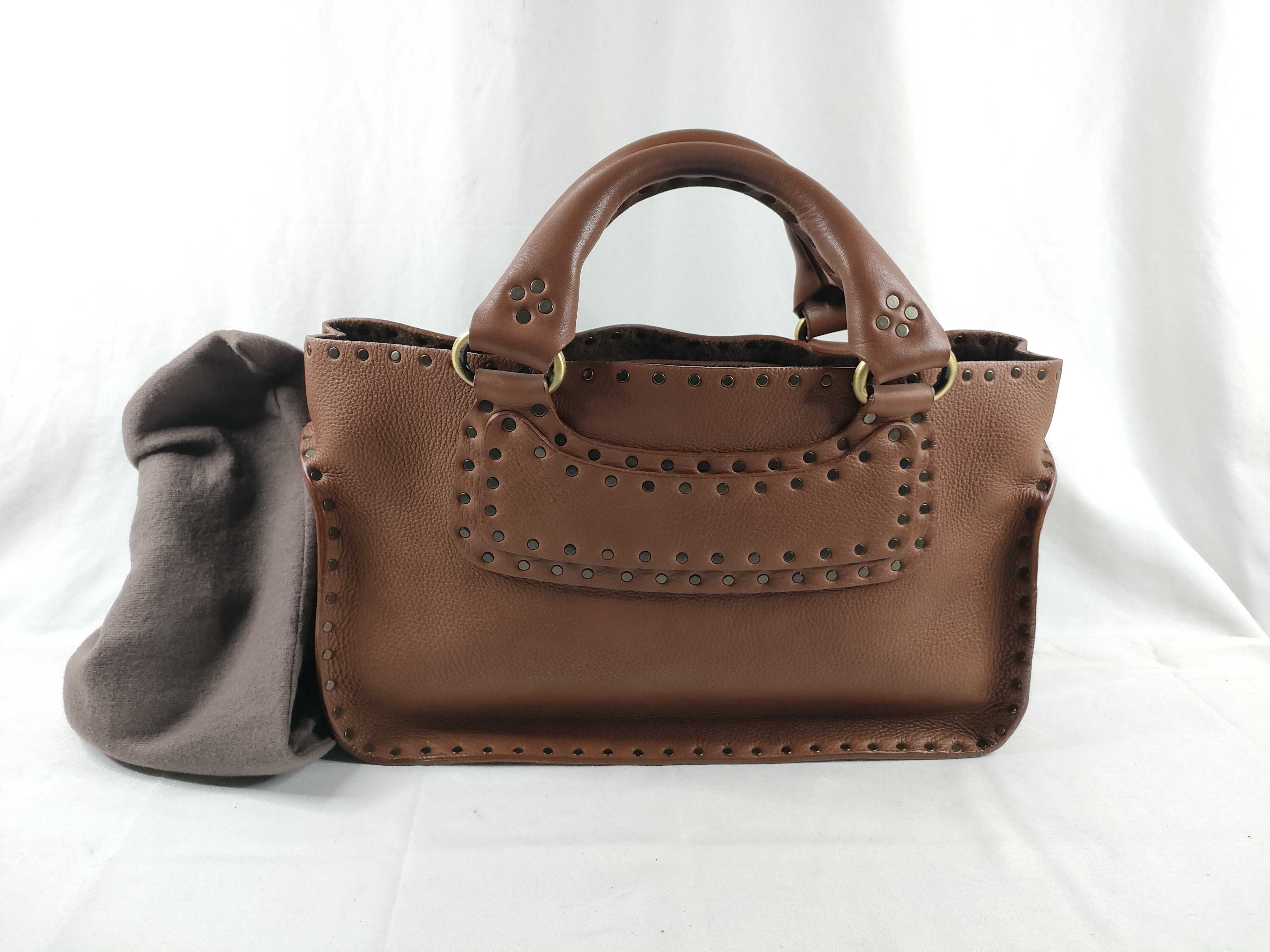 Studded Boogie Leather Handbag