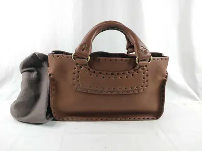 Studded Boogie Leather Handbag
