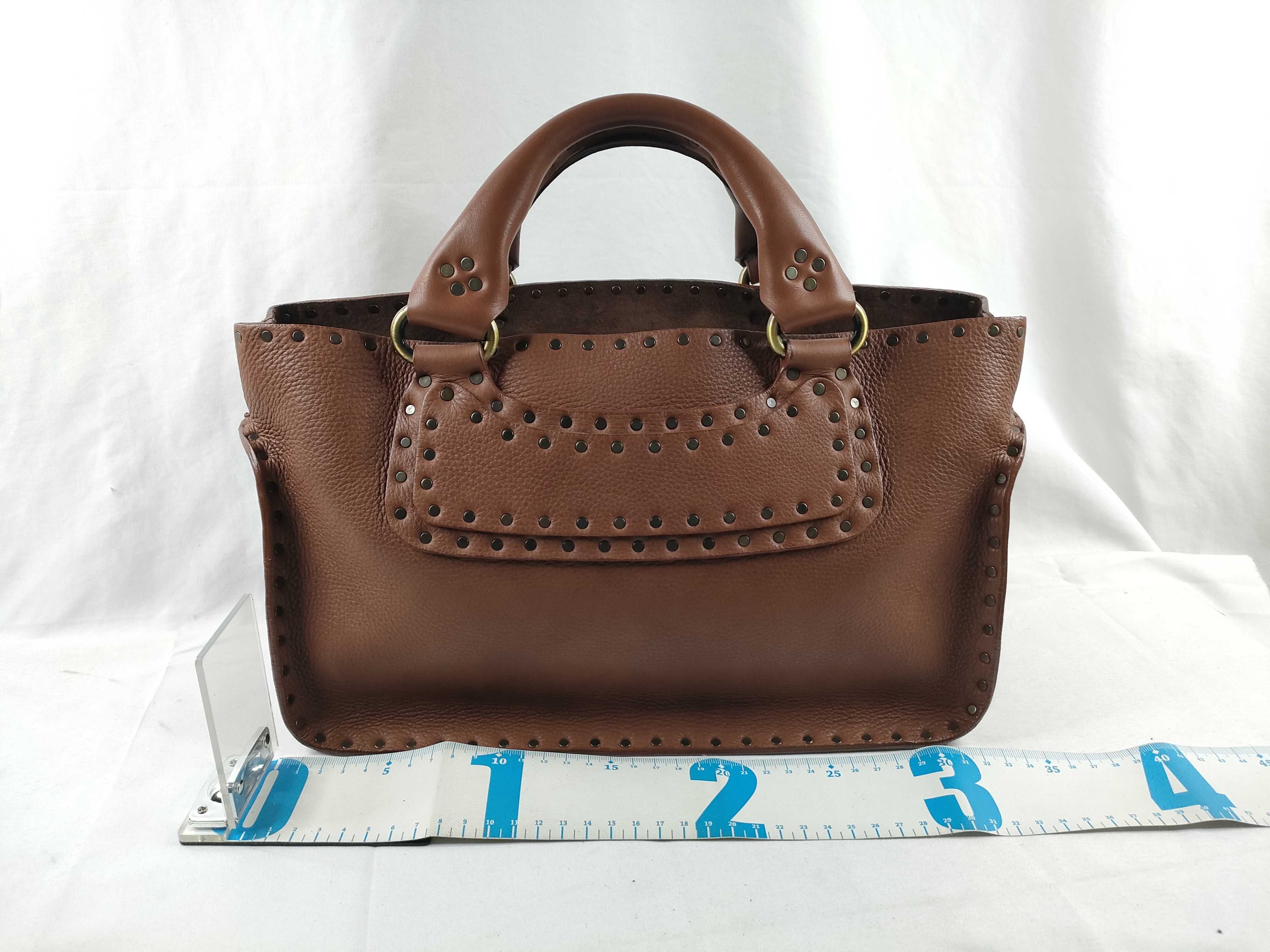 Studded Boogie Leather Handbag — view 2