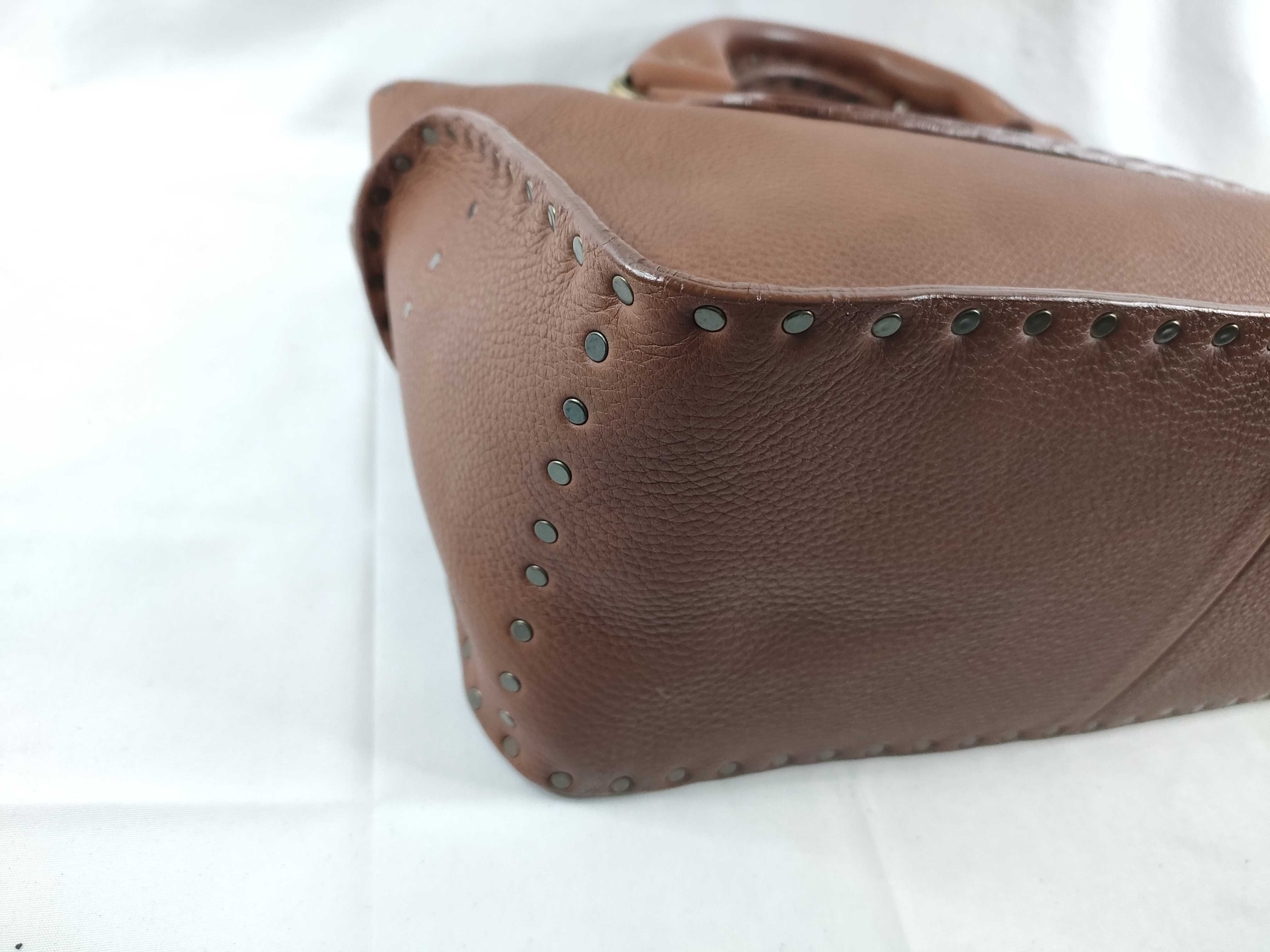Studded Boogie Leather Handbag — view 3
