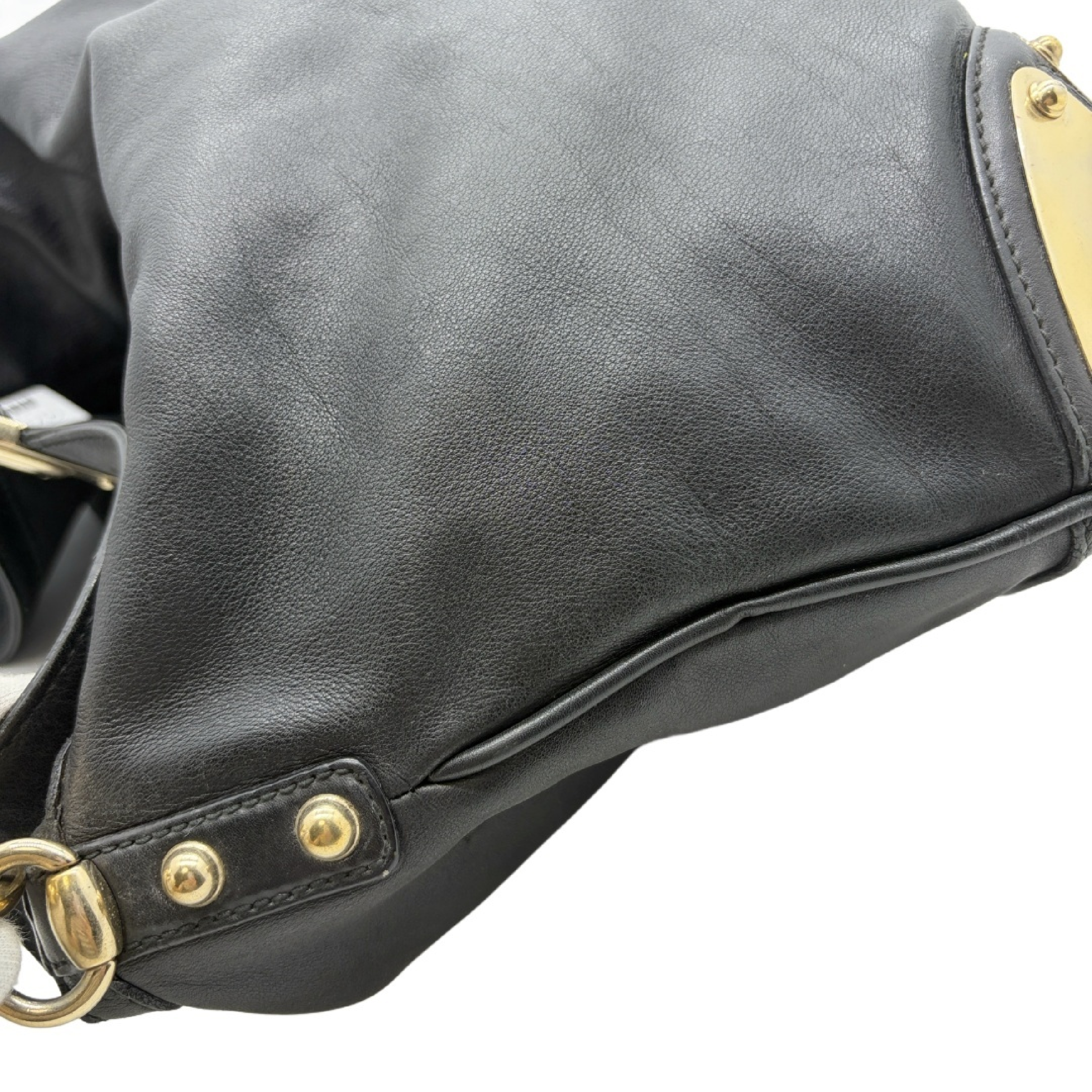 Indy Bamboo Tassel Leather Handbag — view 3