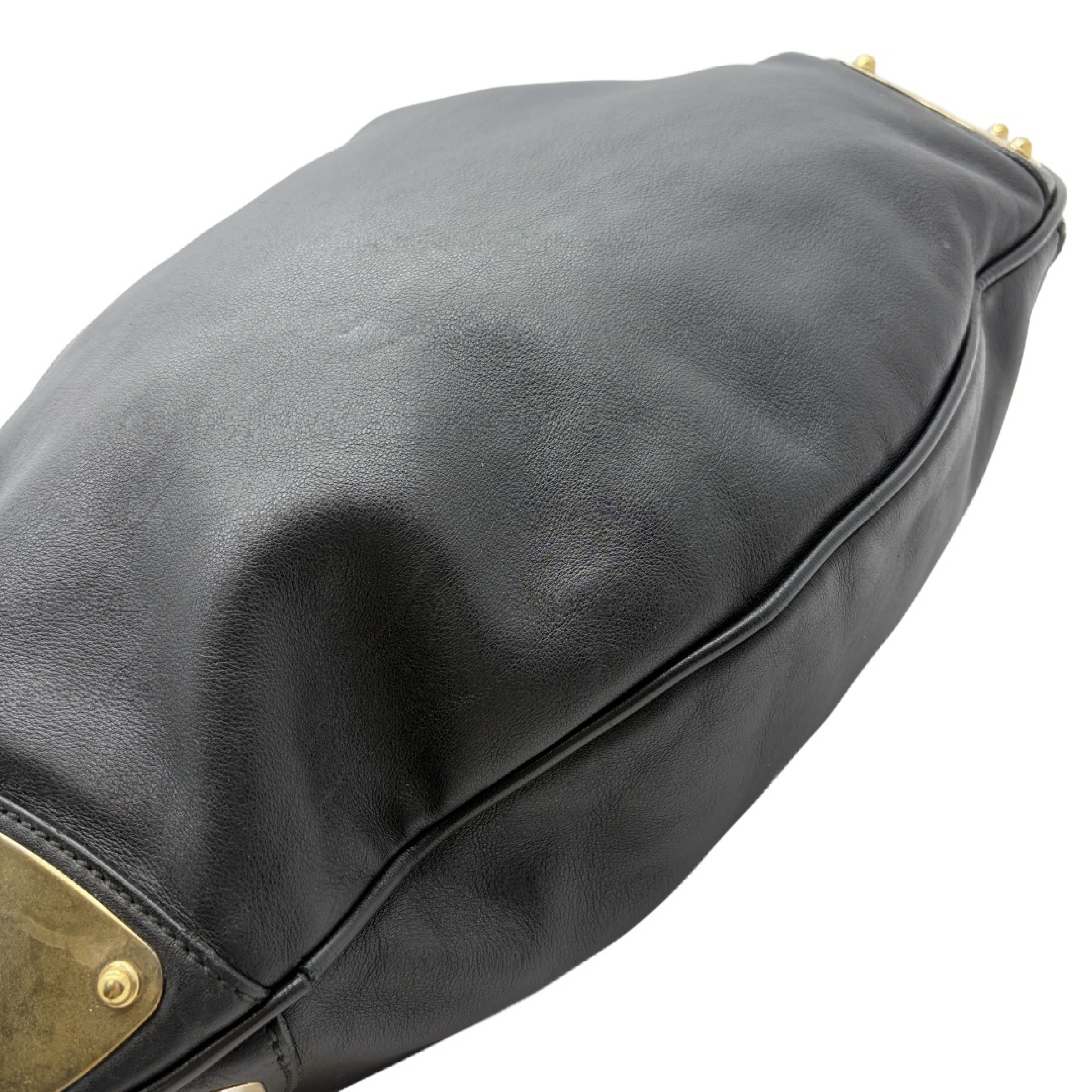 Indy Bamboo Tassel Leather Handbag — view 5