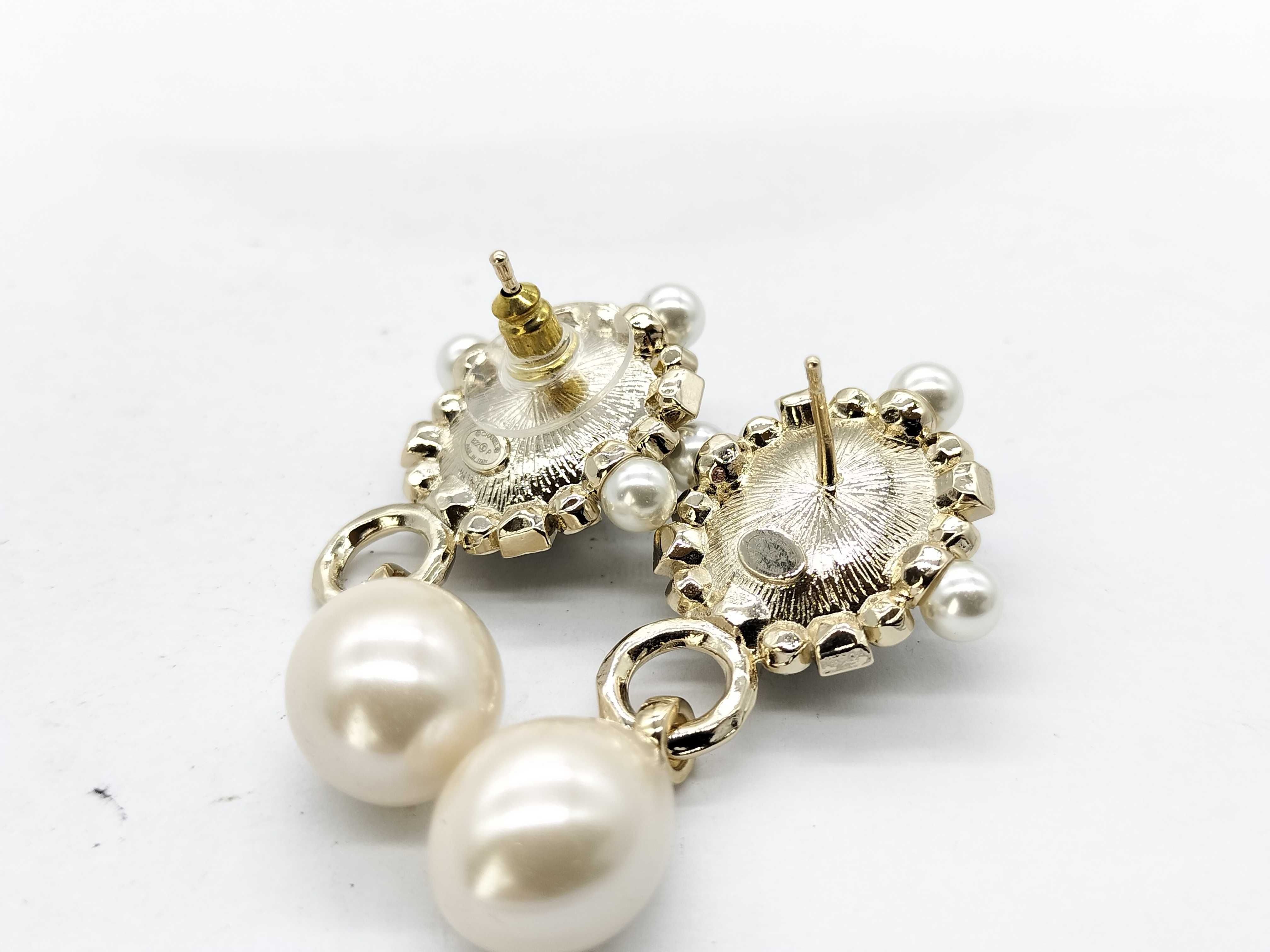 Coco Mark B22 P Faux Pearl Coco Mark Earrings — view 6