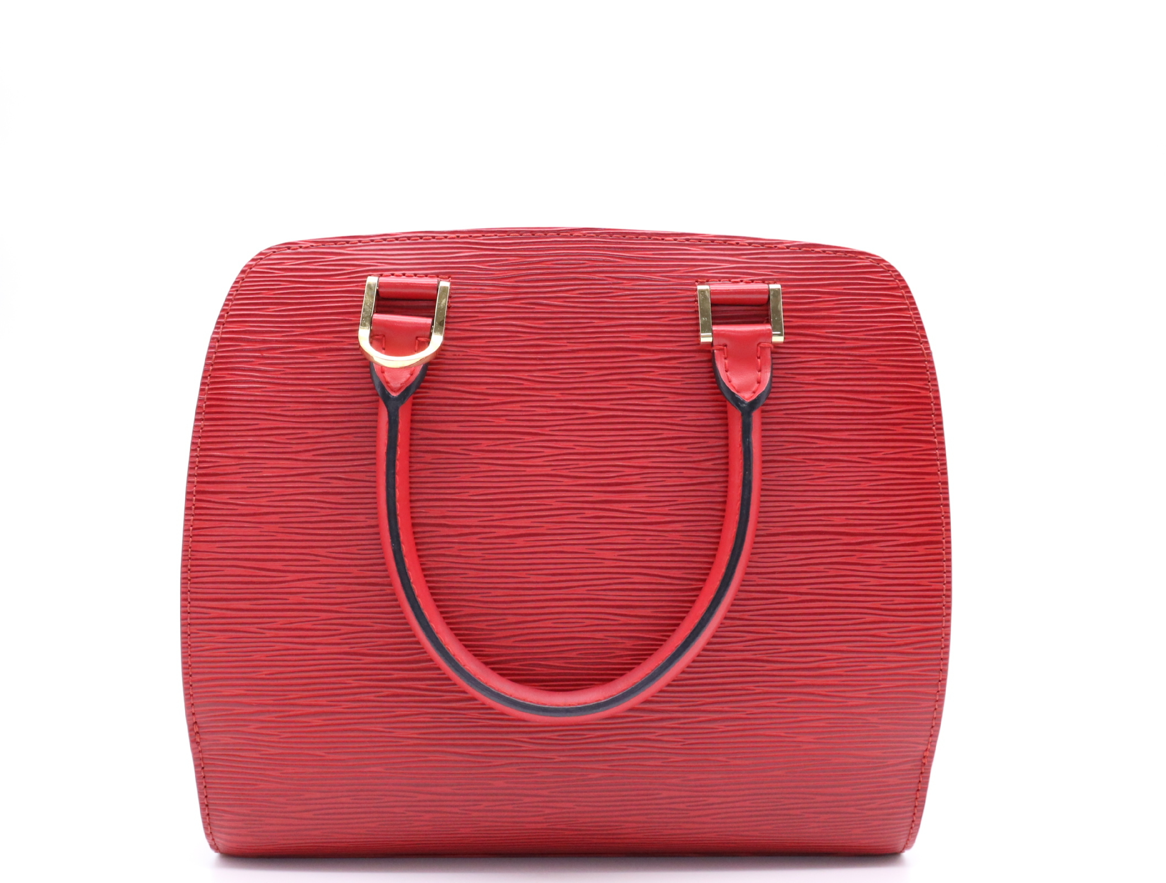 M52057 Epi Pont Neuf Castilian Red Handbag — view 2