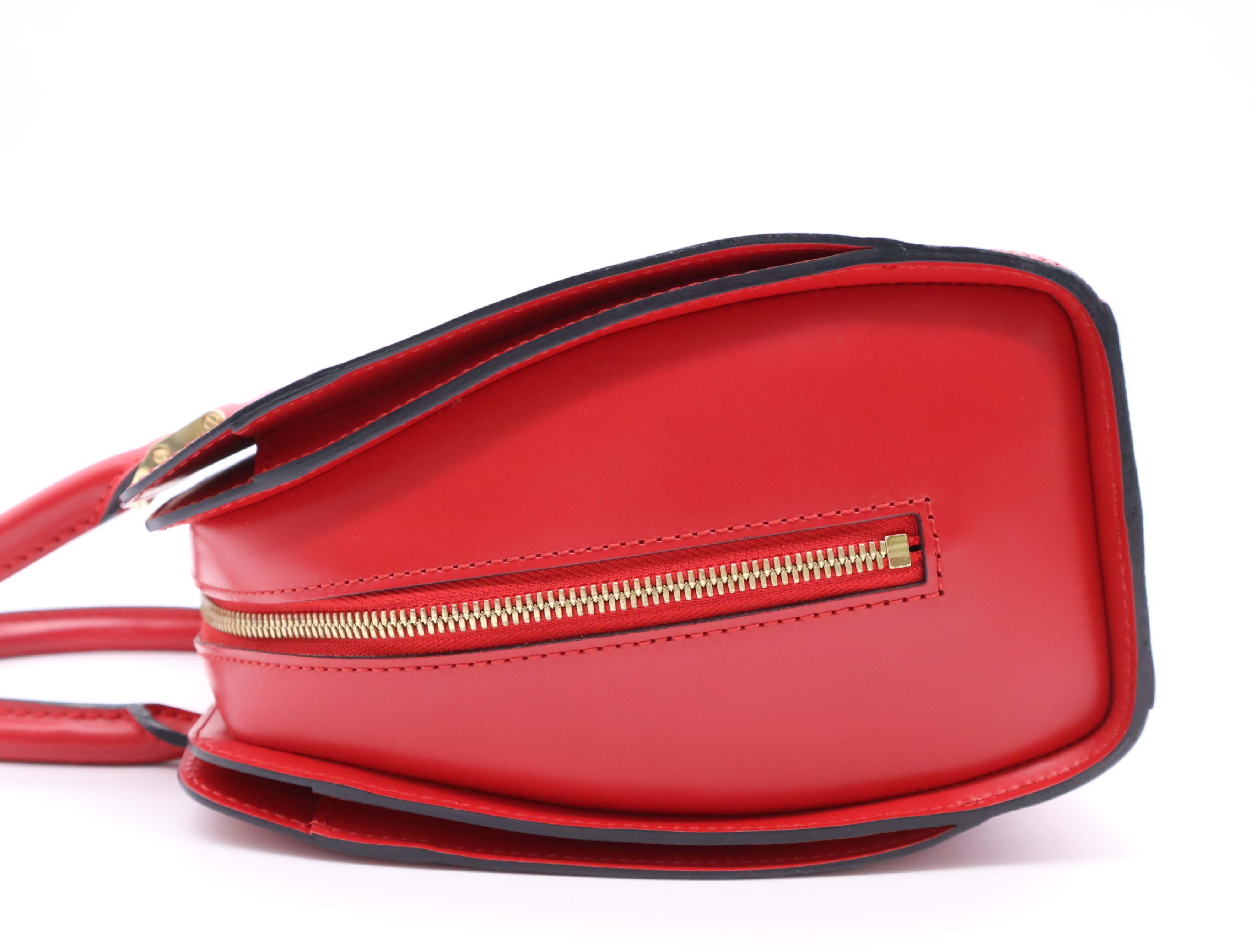 M52057 Epi Pont Neuf Castilian Red Handbag — view 3