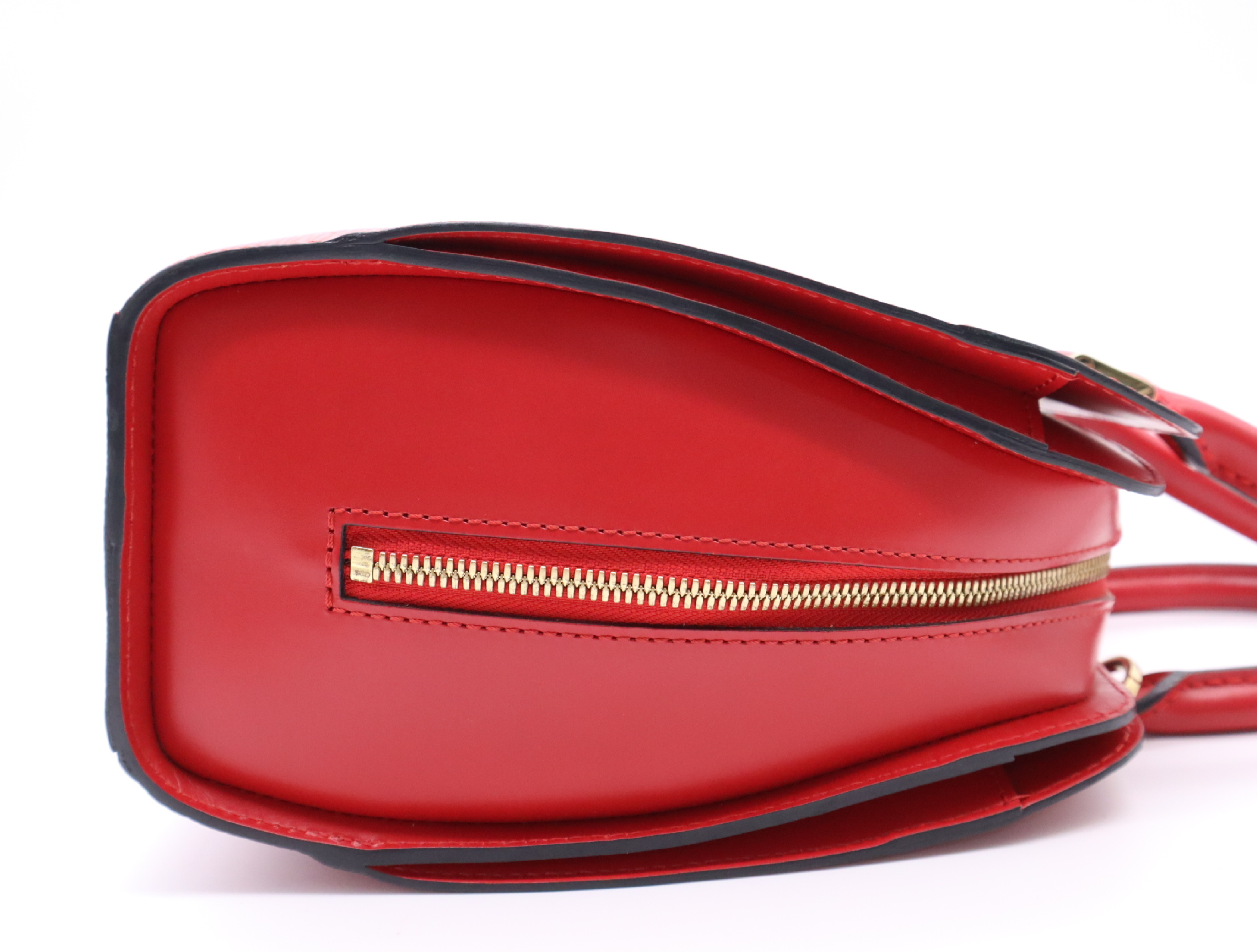 M52057 Epi Pont Neuf Castilian Red Handbag — view 5