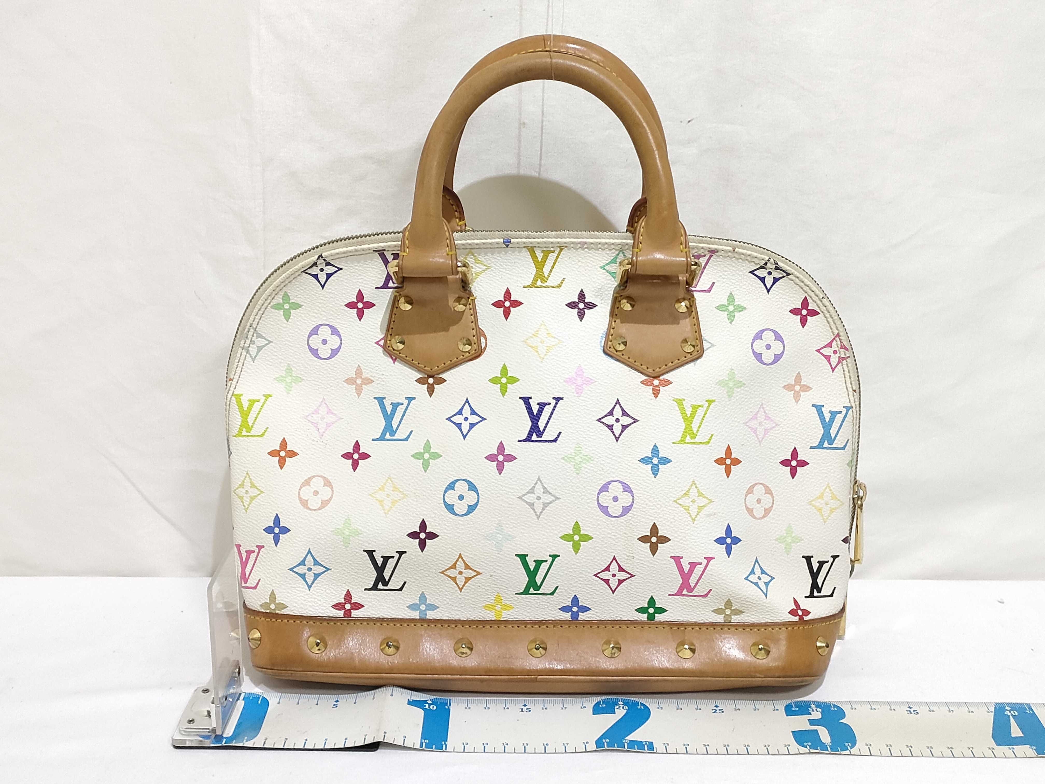 Monogram Multicolor ID- Alma Multicolor M92647 White #FL1004# Handbag — view 2