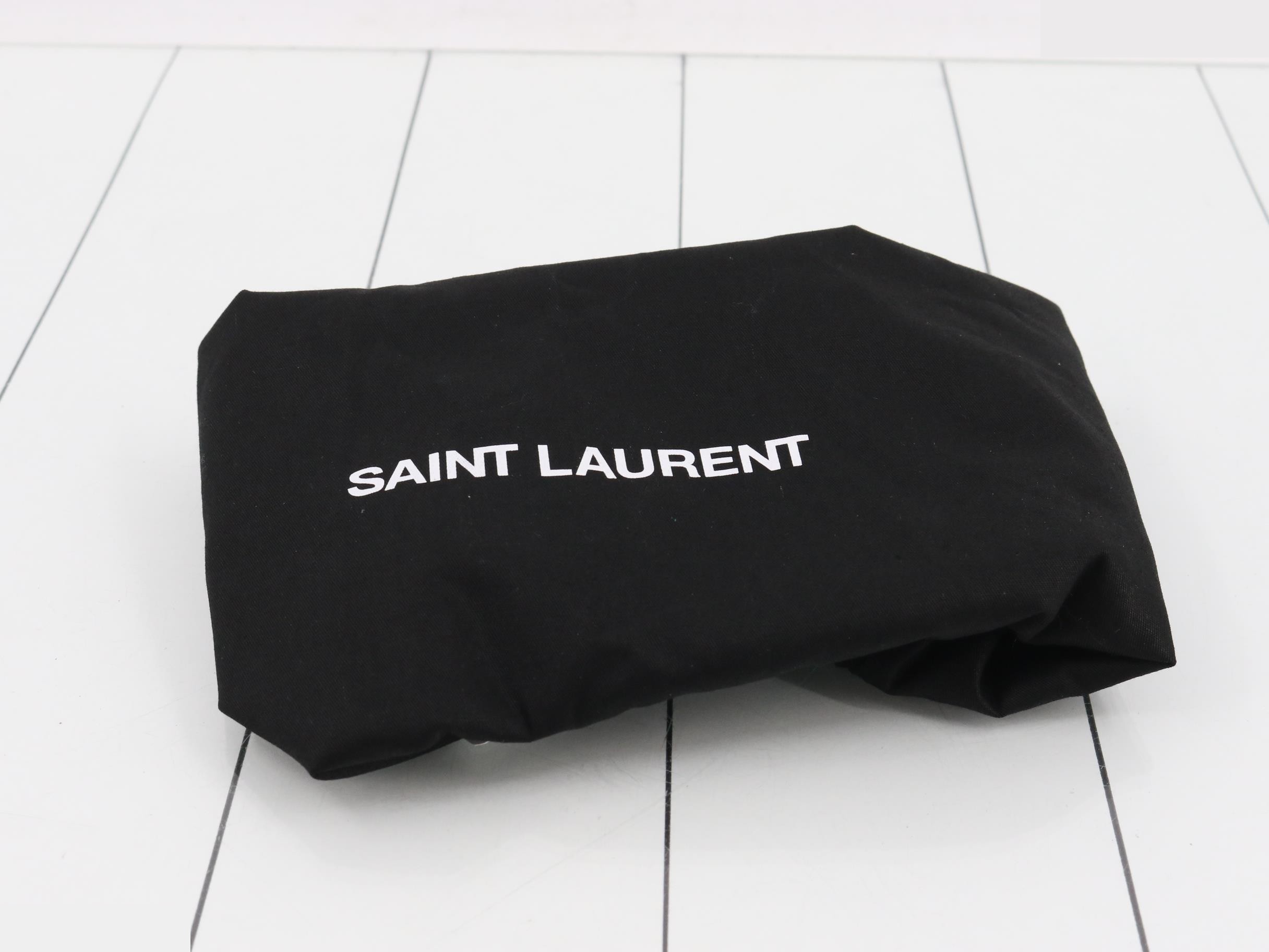 Le Cincassette Leather One-Shoulder Bag, Black — view 7