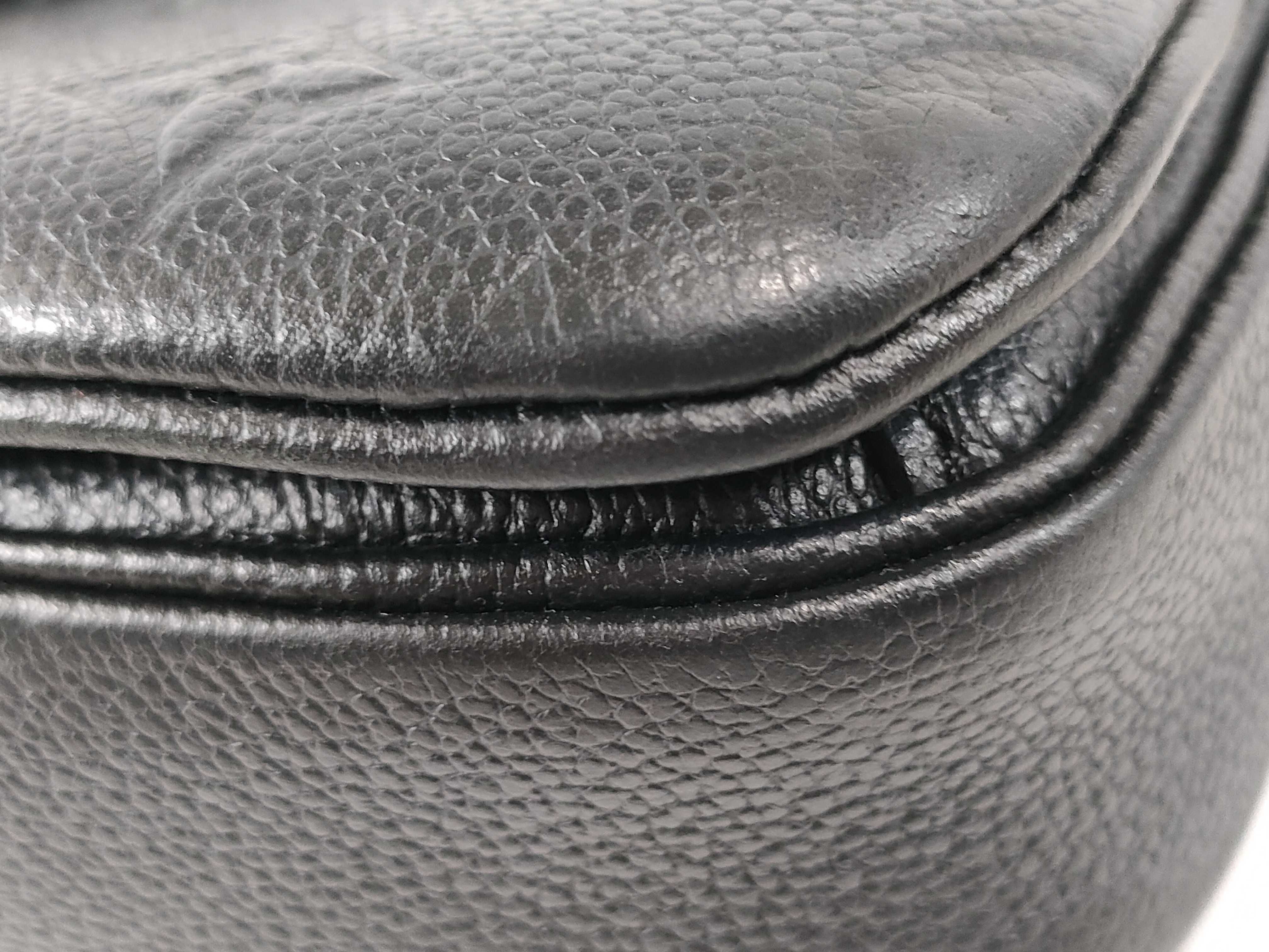 Monogram Empreinte Black Monogram Empreinte Leather Pochette Metis MM Handbag — view 7