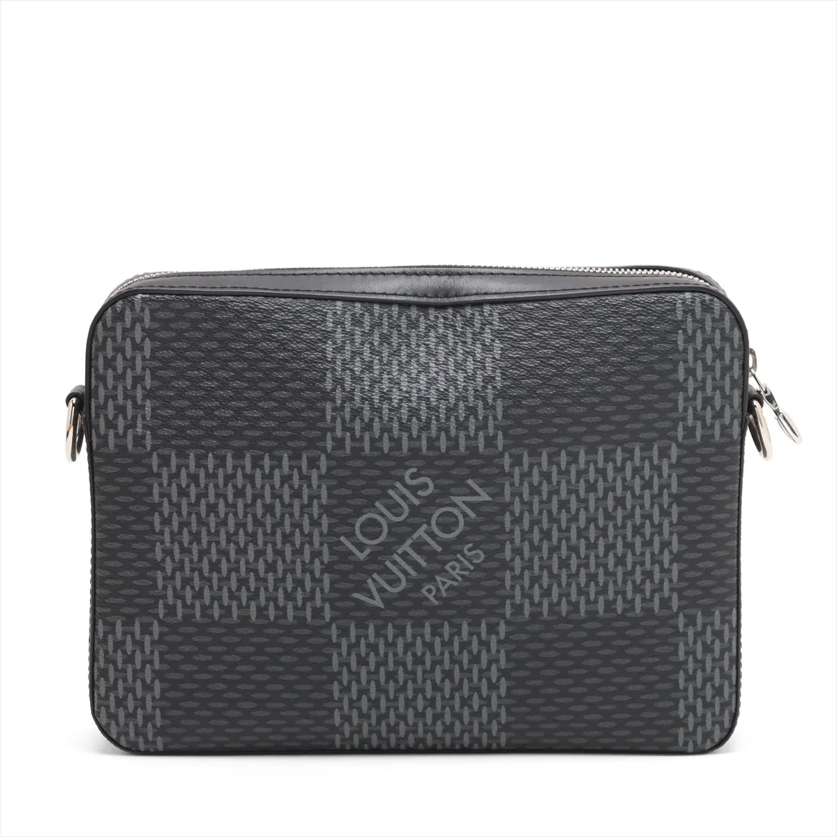Damier Graphite 3D Trio Messenger N50017 Black RFID reaction available — view 4