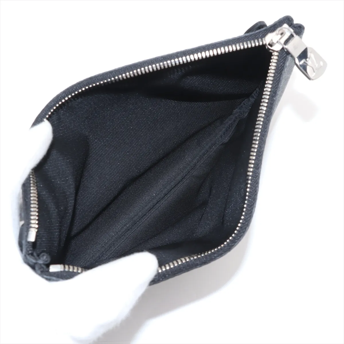 Damier Graphite 3D Trio Messenger N50017 Black RFID reaction available — view 10