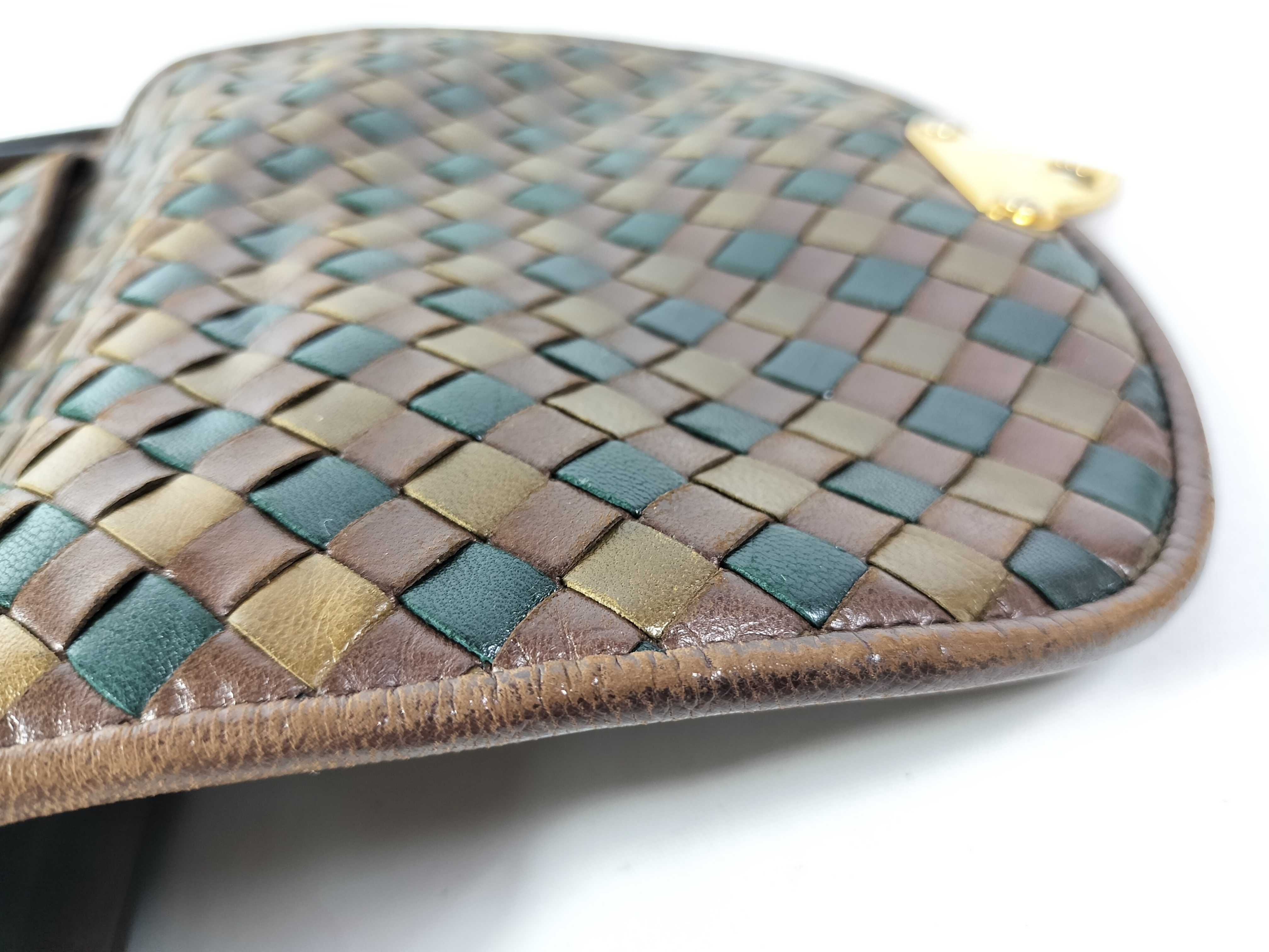 One-Shoulder Bag Leather Intrecciato Shoulder Bag — view 13