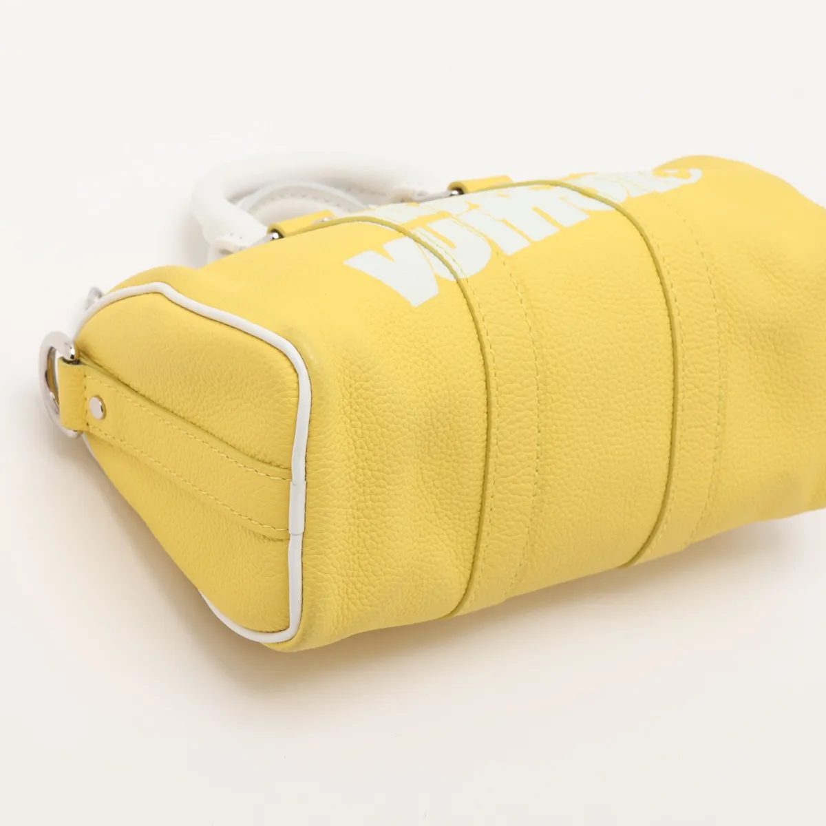 Keepall XS M80842 Yellow x White (RFID detected) — view 4