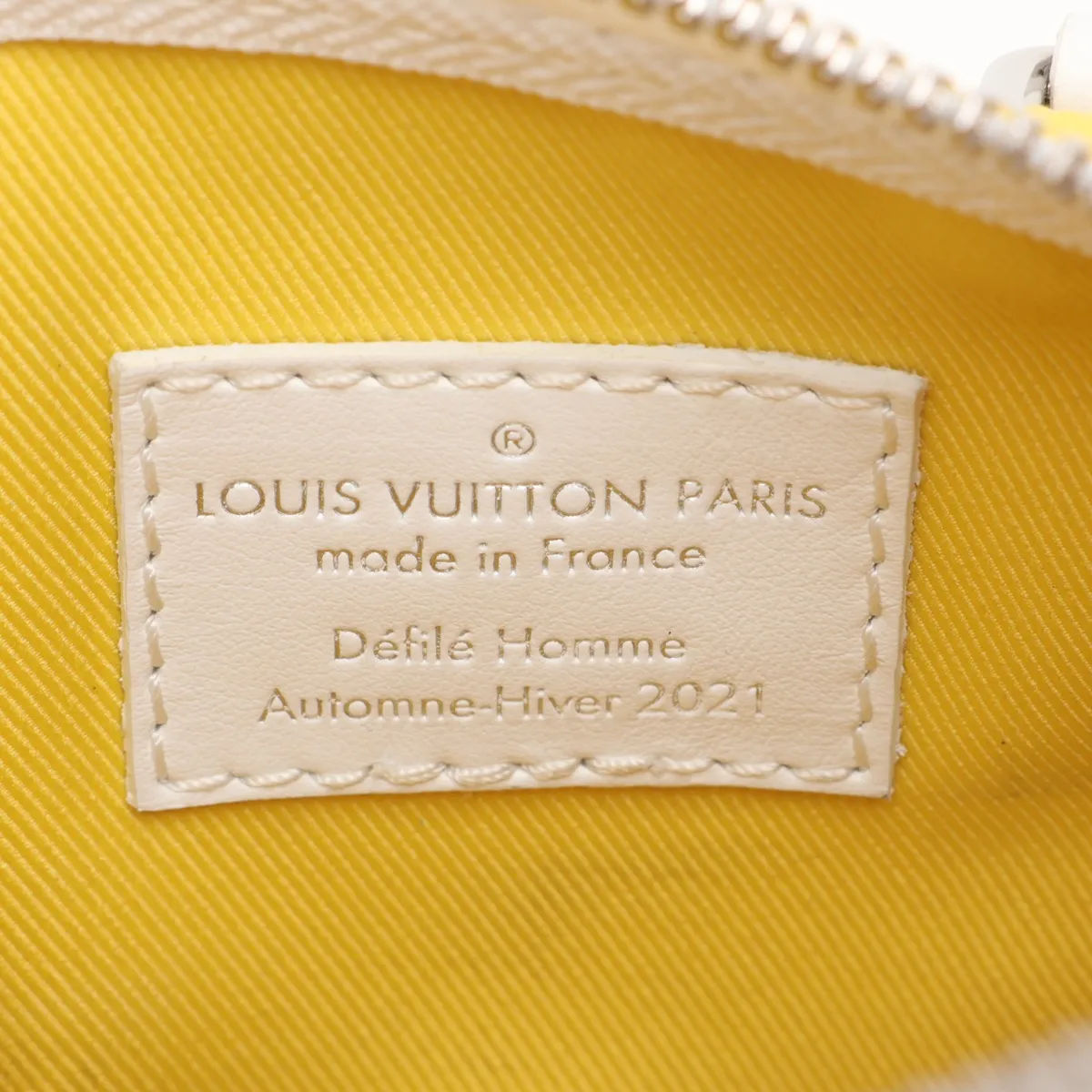 Keepall XS M80842 Yellow x White (RFID detected) — view 9