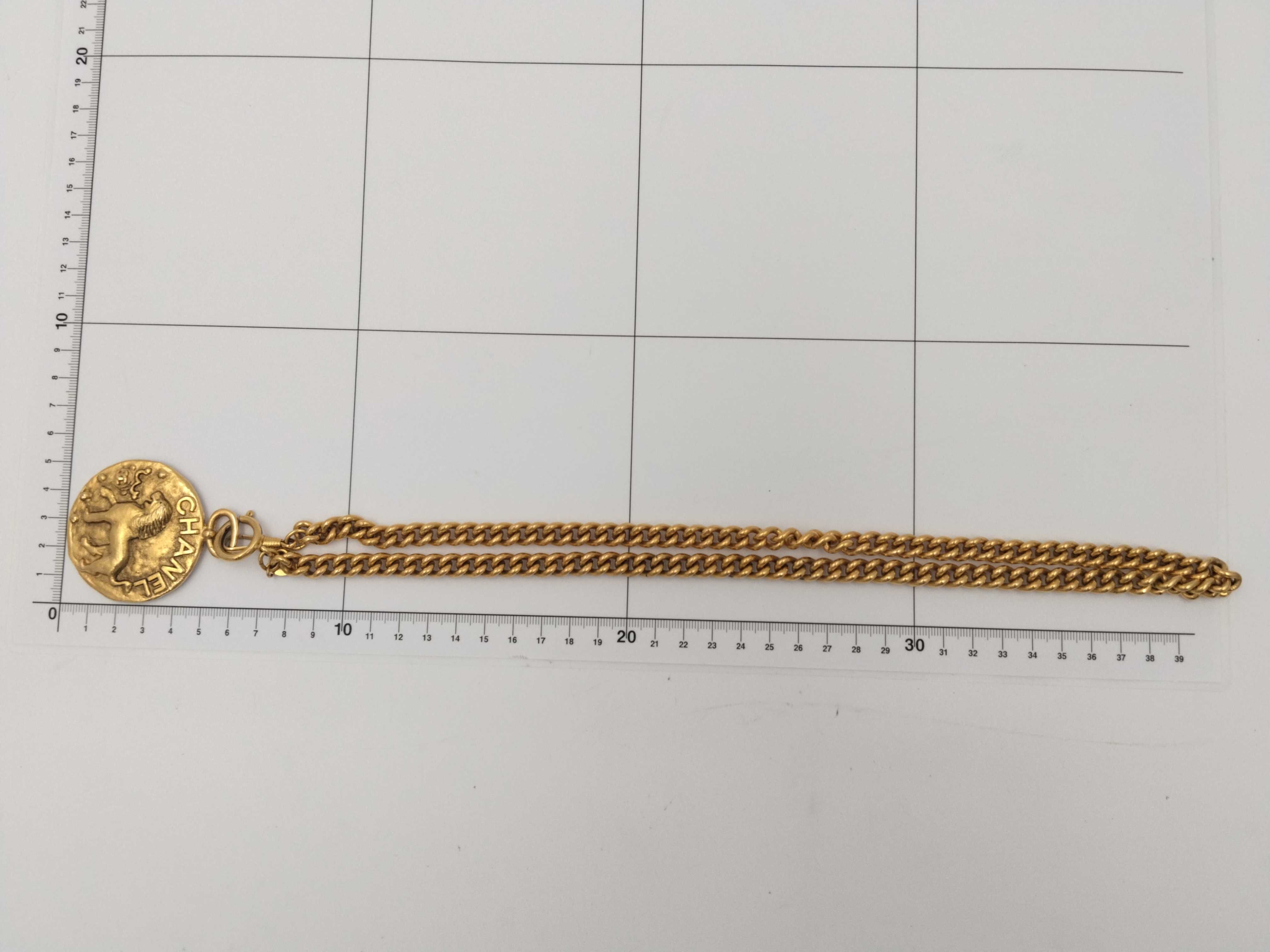 Lion Medal Necklace — view 11