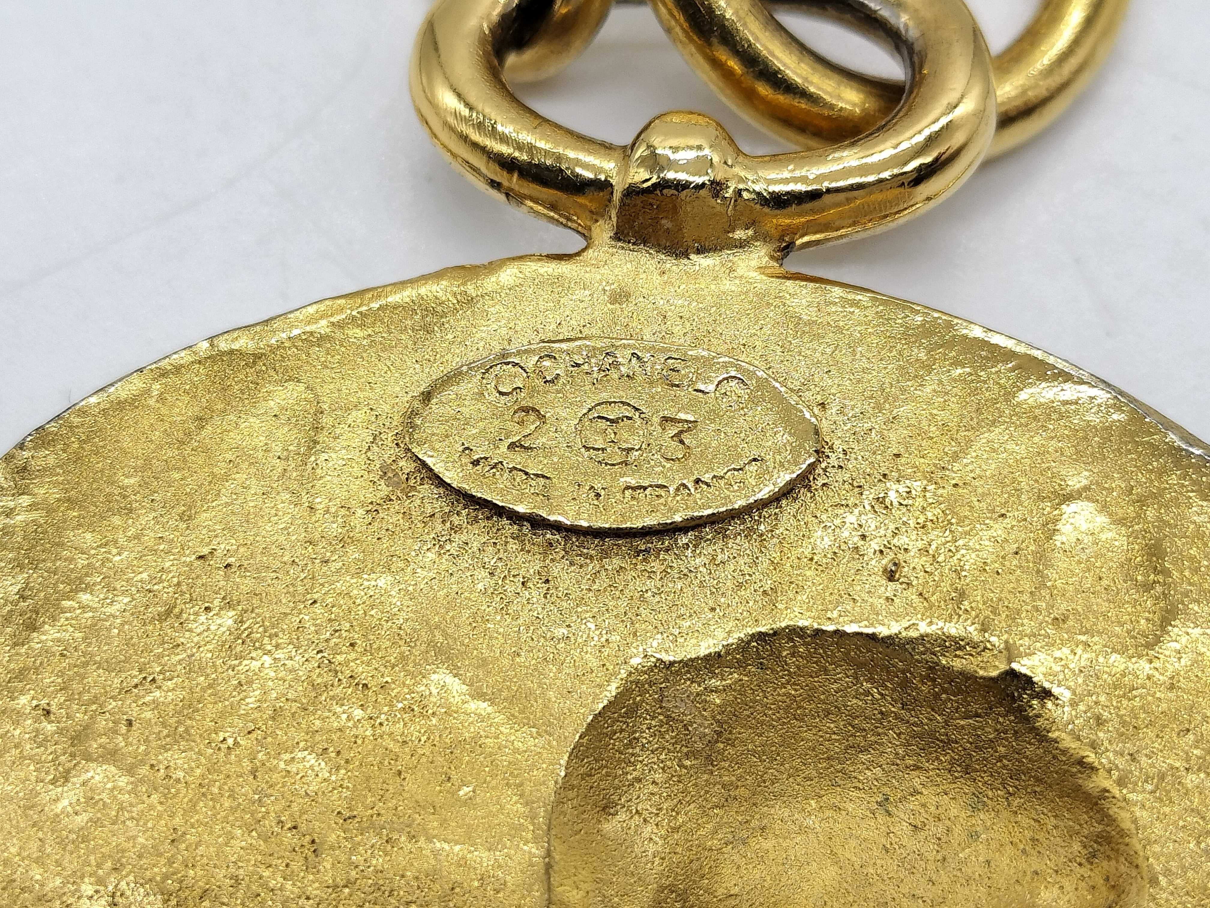 Lion Medal Necklace — view 6