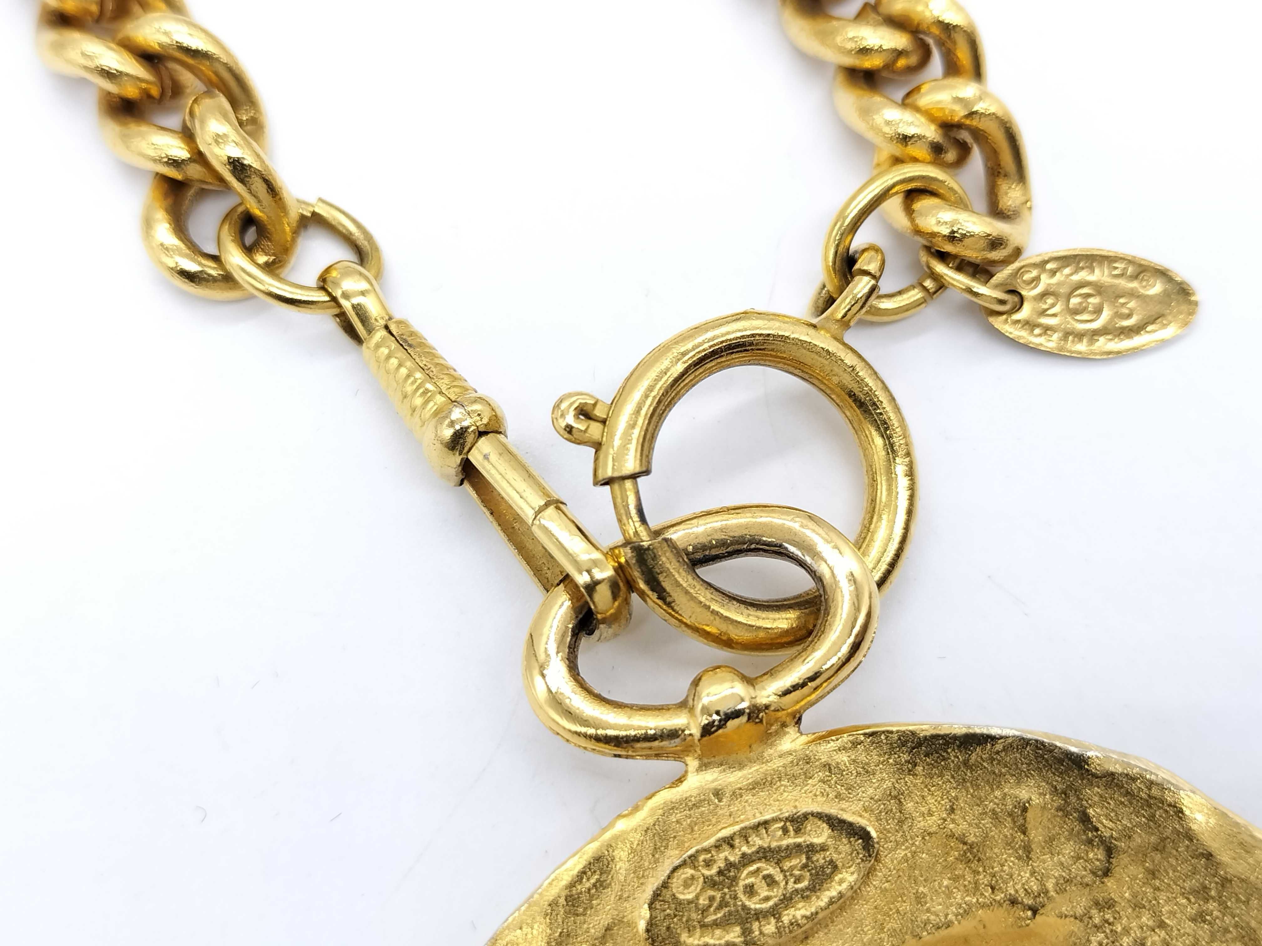 Lion Medal Necklace — view 8