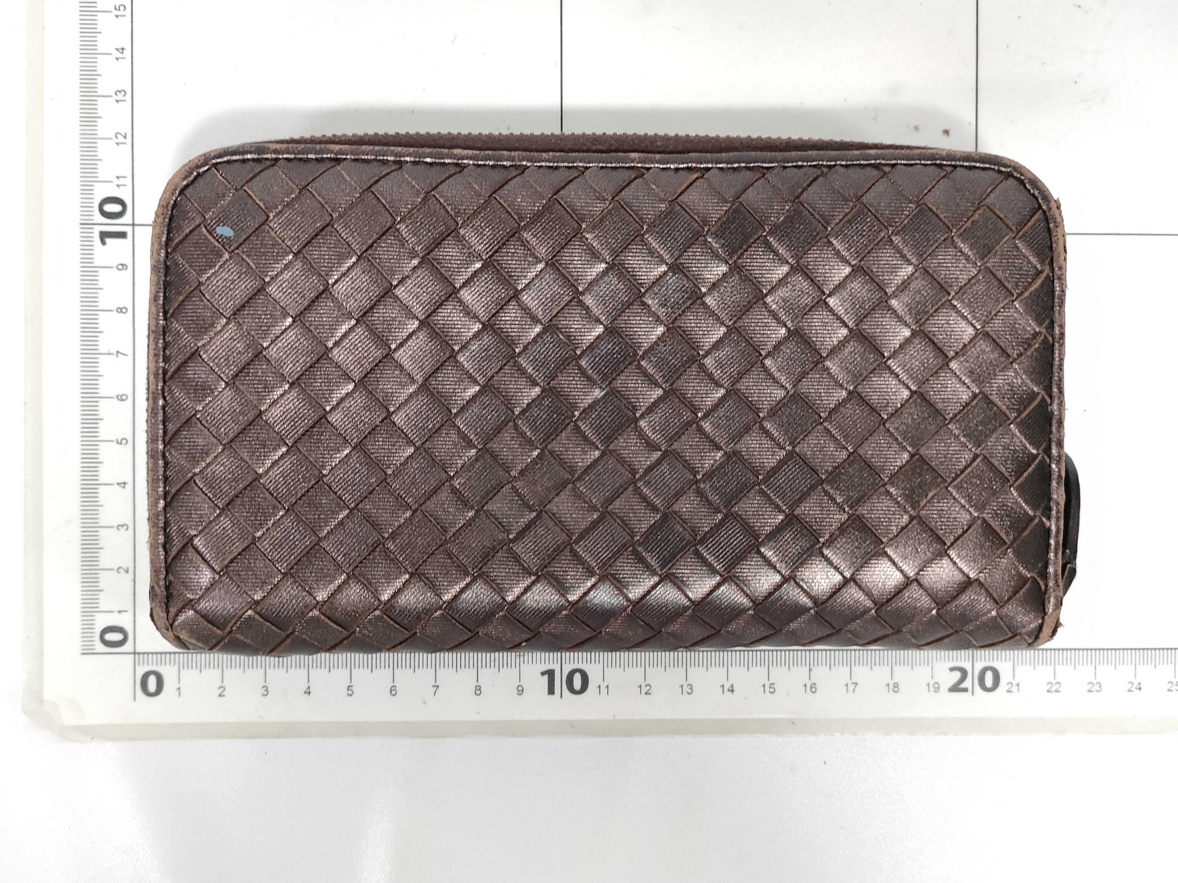 Intrecciato Wallet, Brown Wallet — view 2