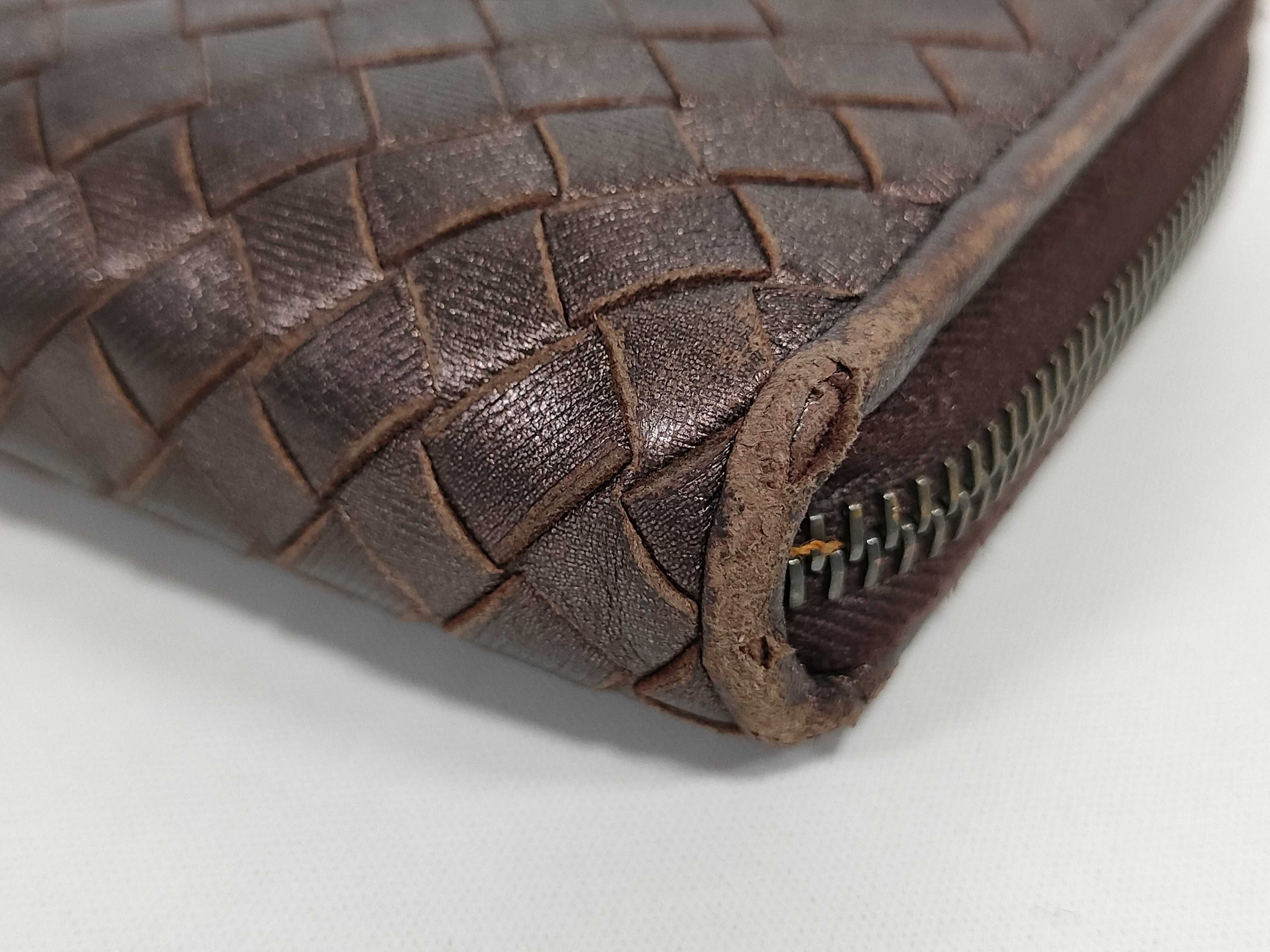 Intrecciato Wallet, Brown Wallet — view 4