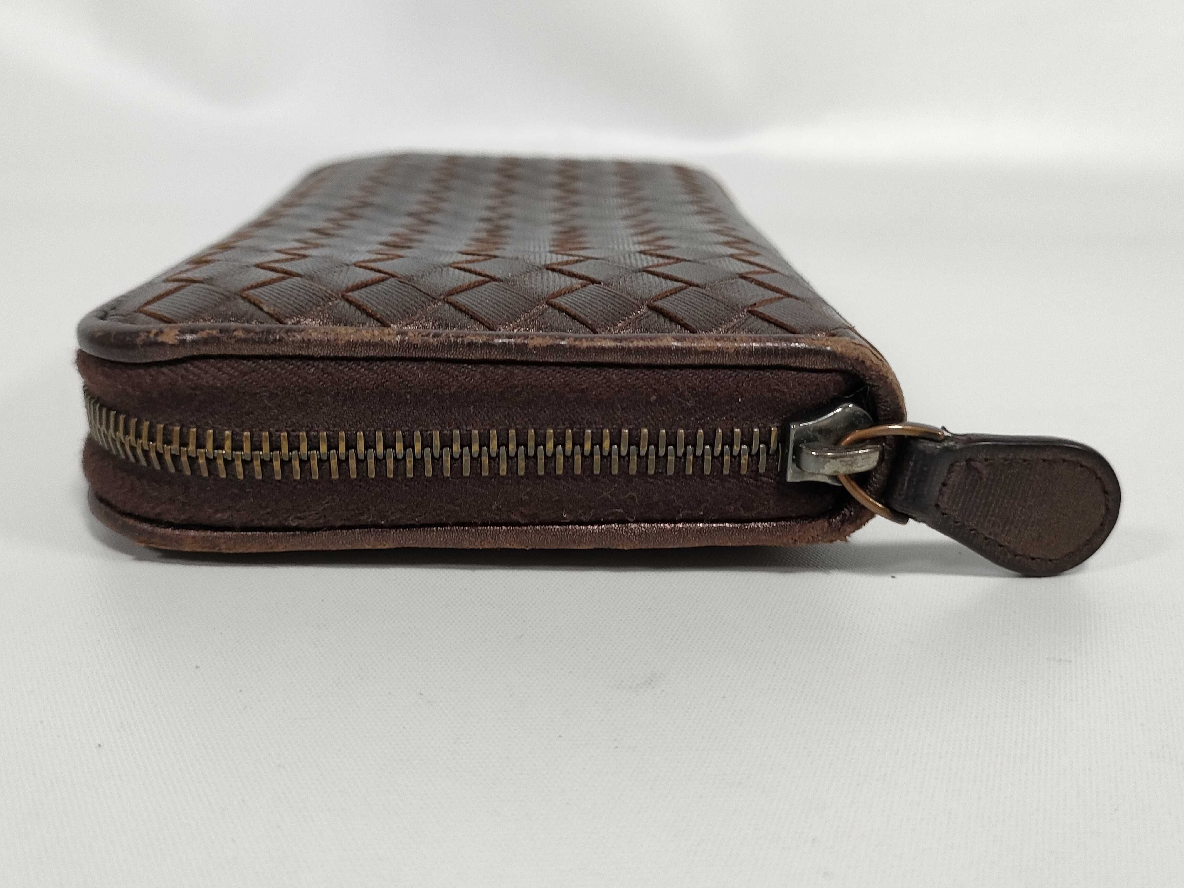 Intrecciato Wallet, Brown Wallet — view 6