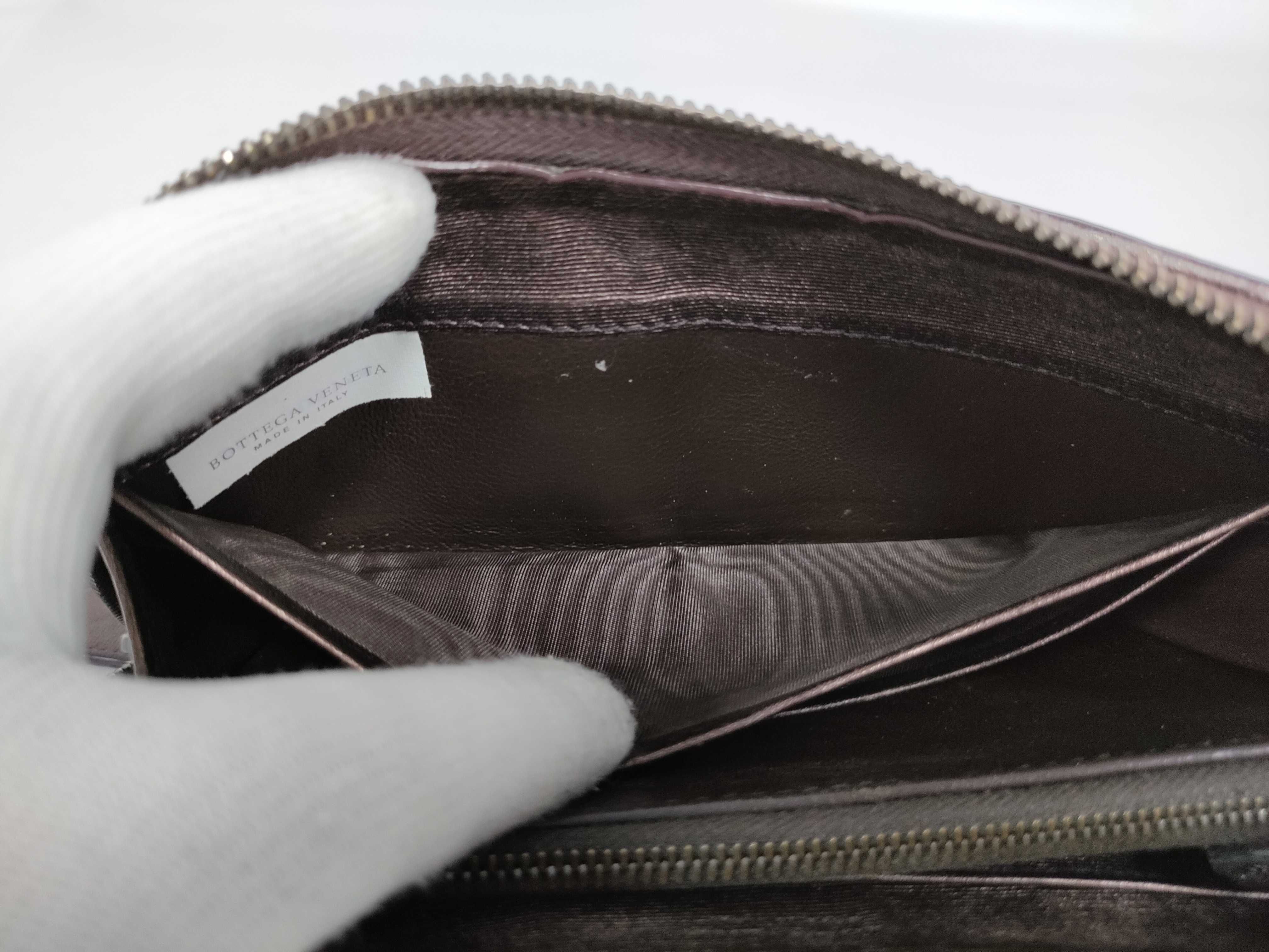 Intrecciato Wallet, Brown Wallet — view 9