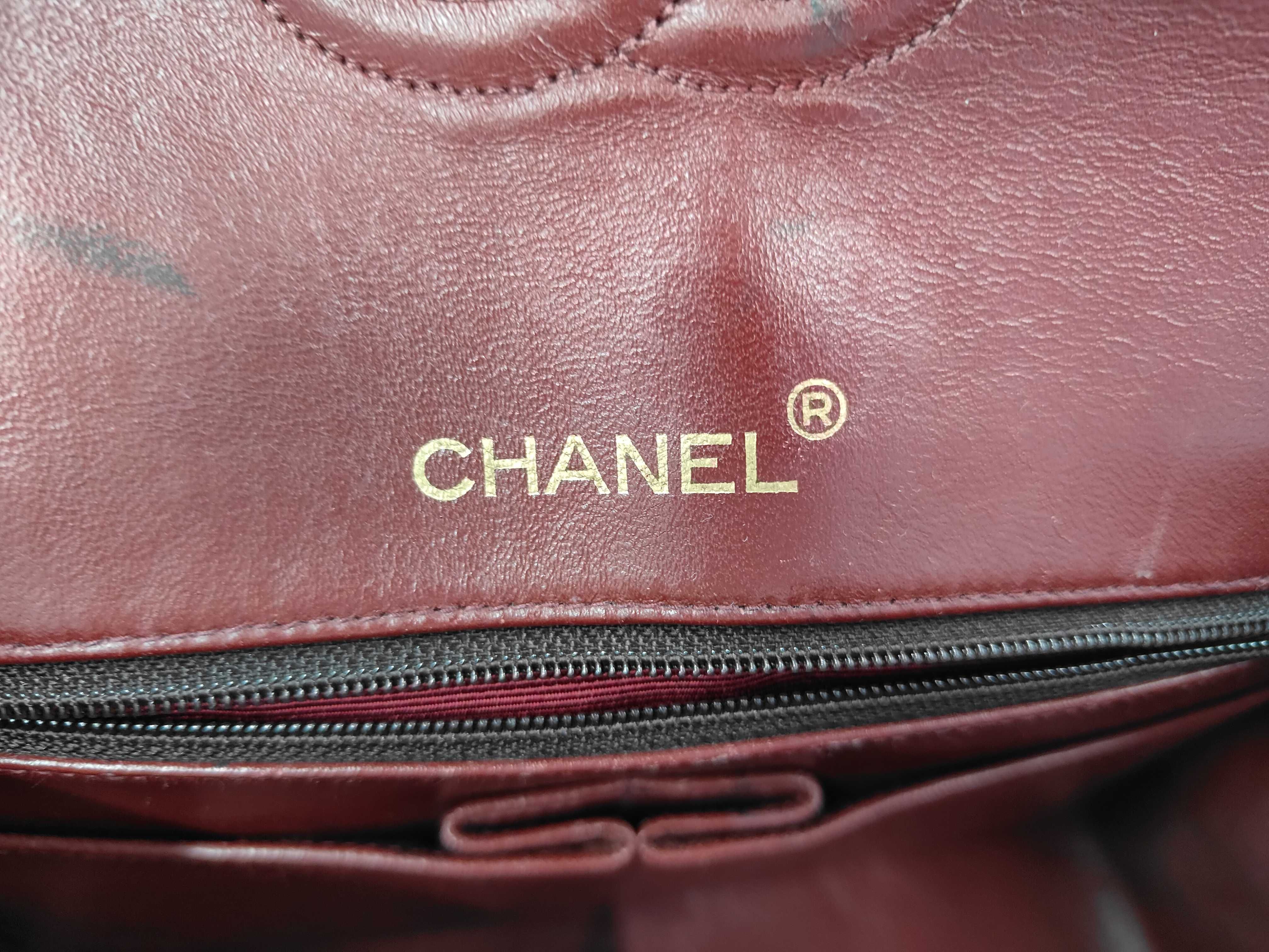 Lambskin Matelassé Double Flap 25 Chain Shoulder Bag (Serial Number 0) — view 5