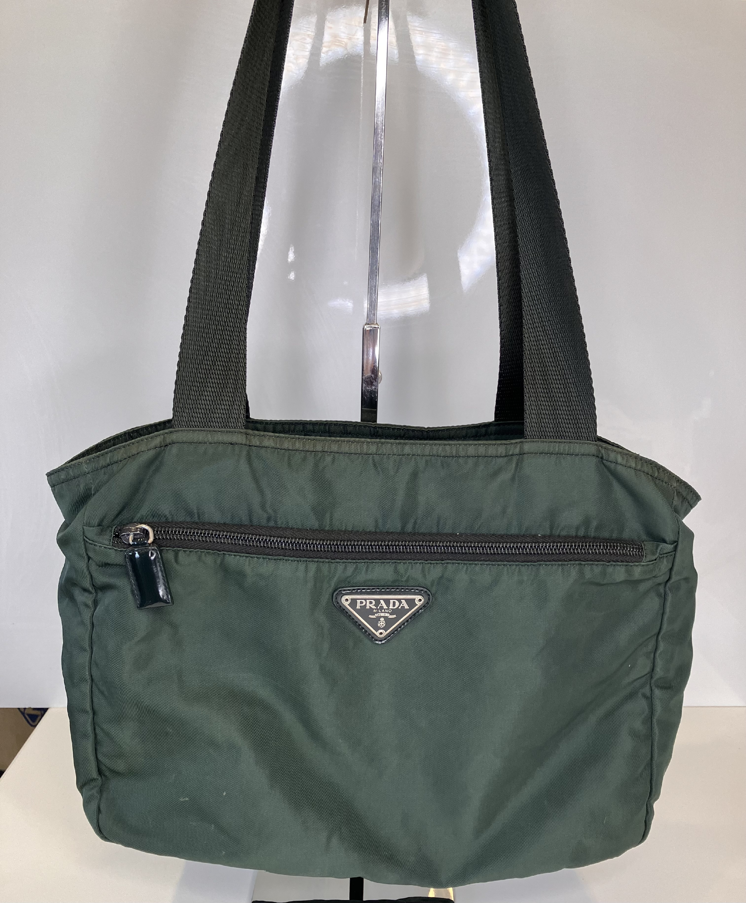 handbag, green handbag