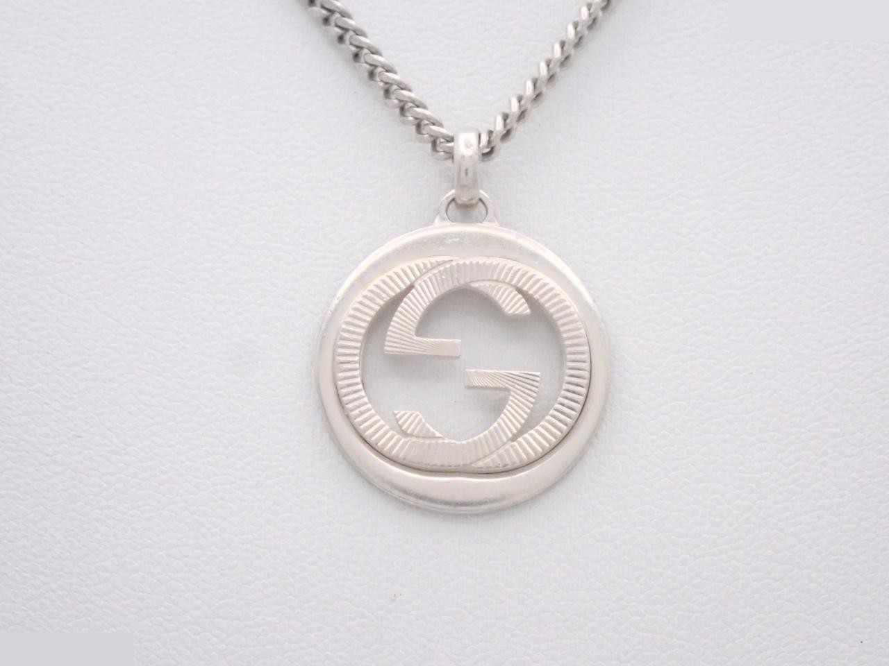 Silver necklace, chain approximately 56cm, 925 sterling silver, 17.4g
