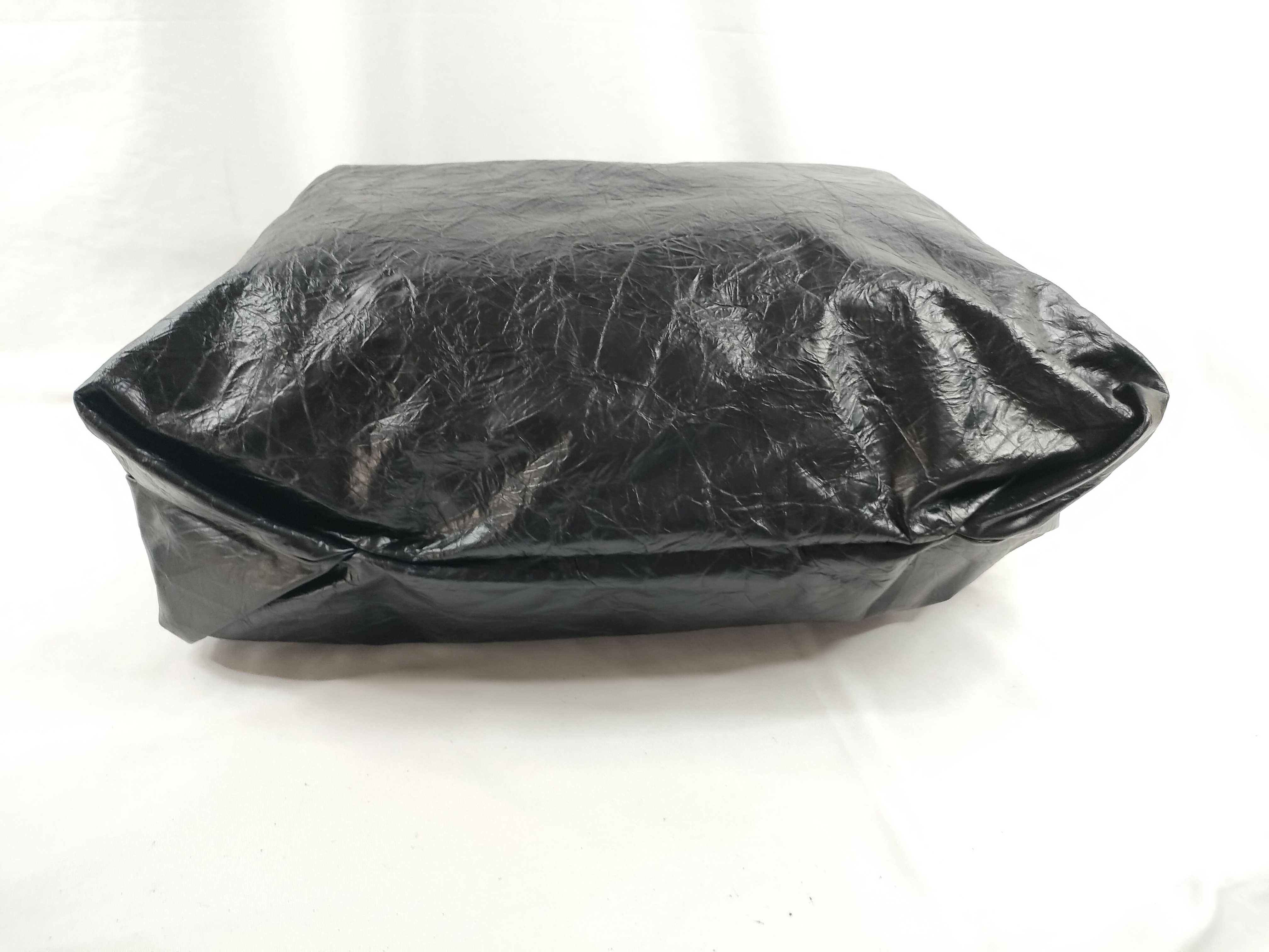DU- Crush Tote Leather Chain Tote Bag Black 742941 Tote Bag — view 4