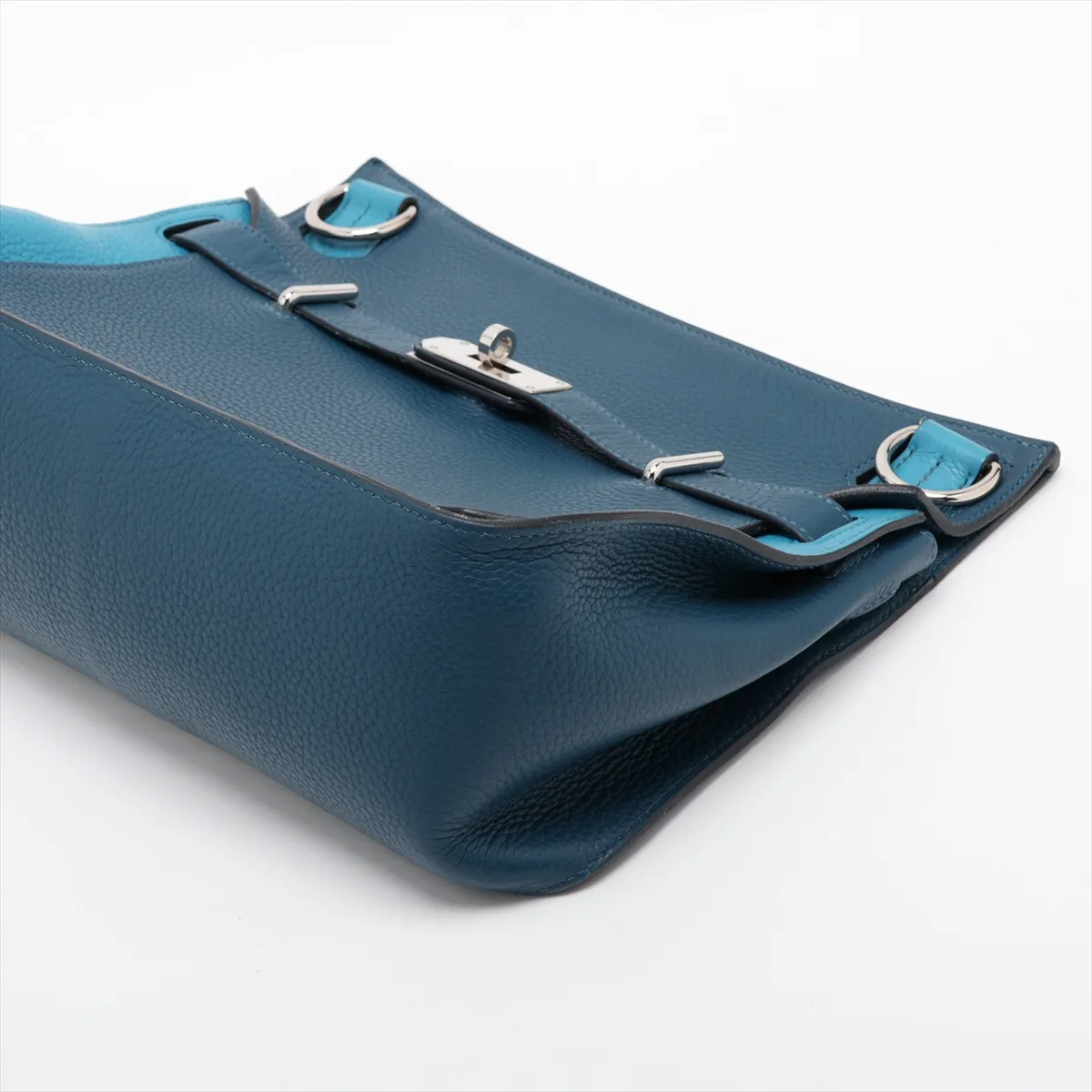 Jypsiere 28 Eclat Taurillon Clemence Cobalt x Blue Izmir Silver Hardware R: 2014 — view 3