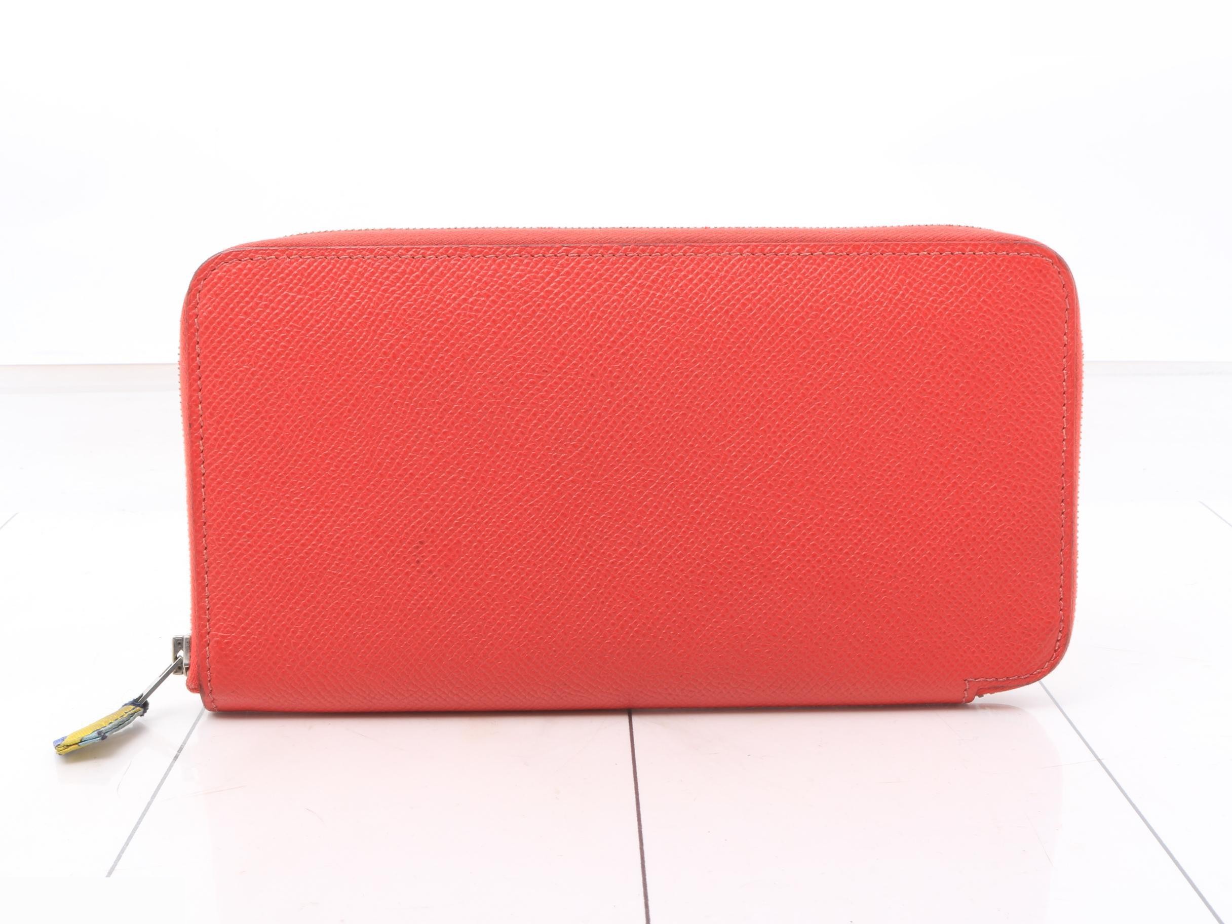 Azap Silk In R stamp HERMES wallet