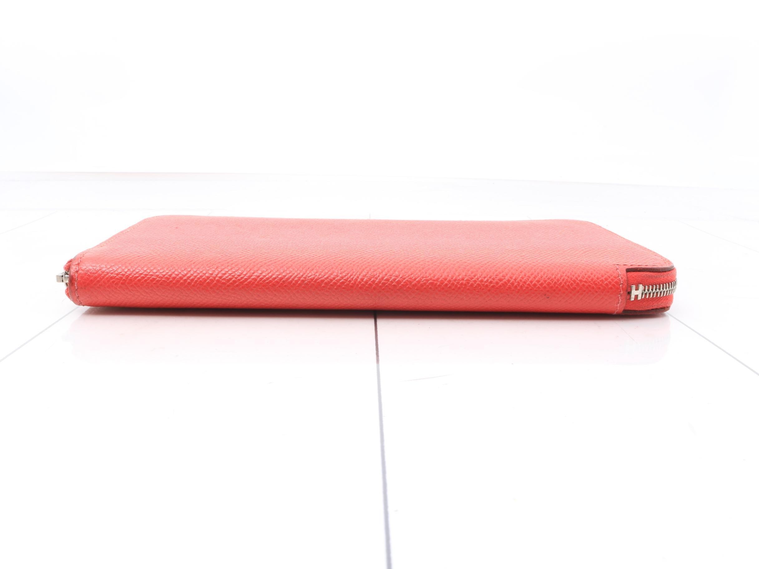 Azap Silk In R stamp HERMES wallet — view 3