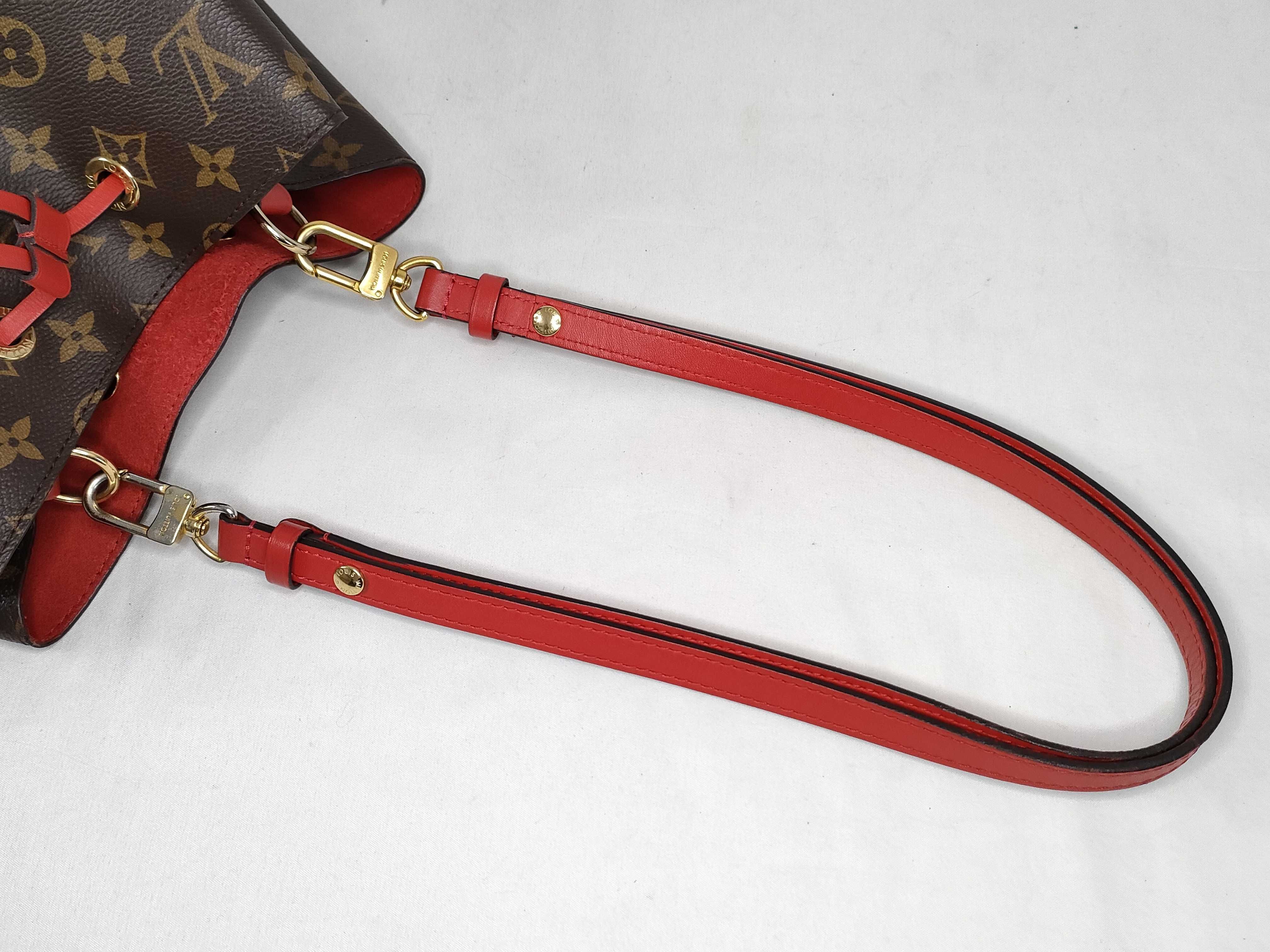 Monogram Louis Vuitton Bucket Shoulder Bag — view 3