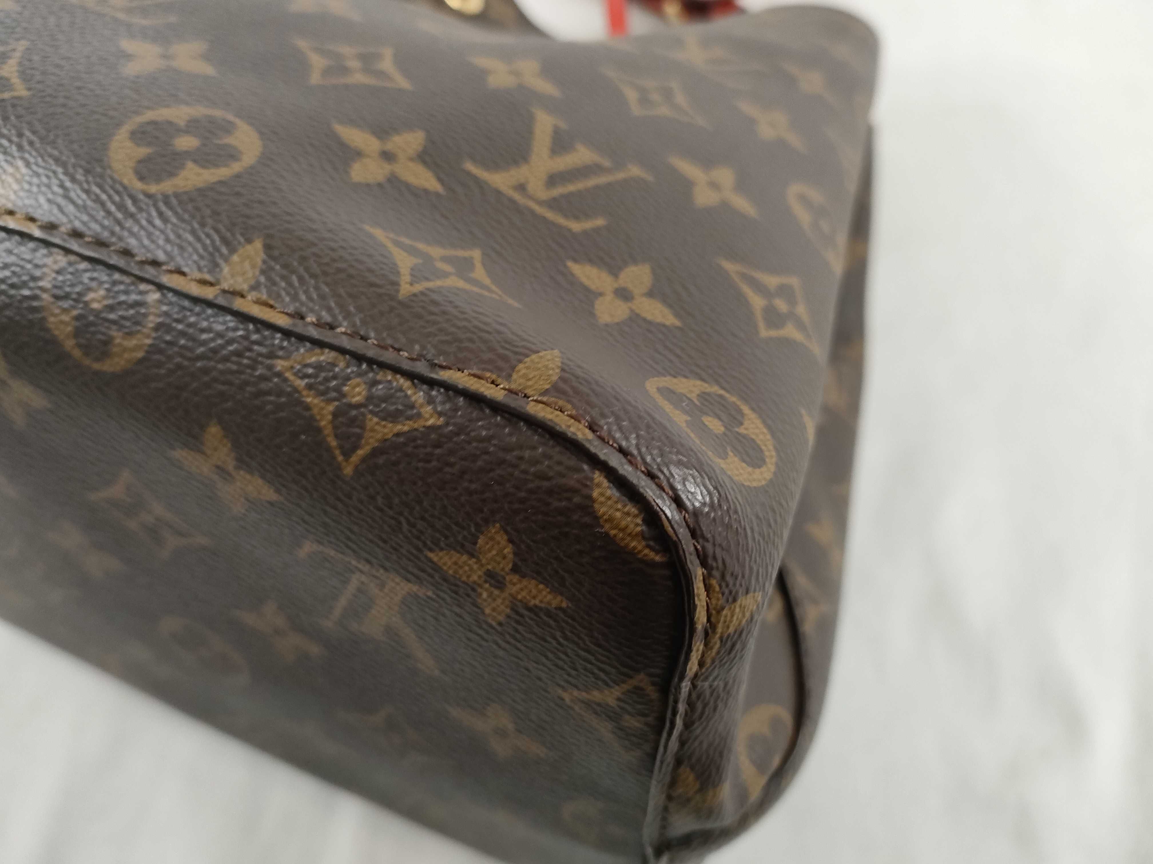 Monogram Louis Vuitton Bucket Shoulder Bag — view 6