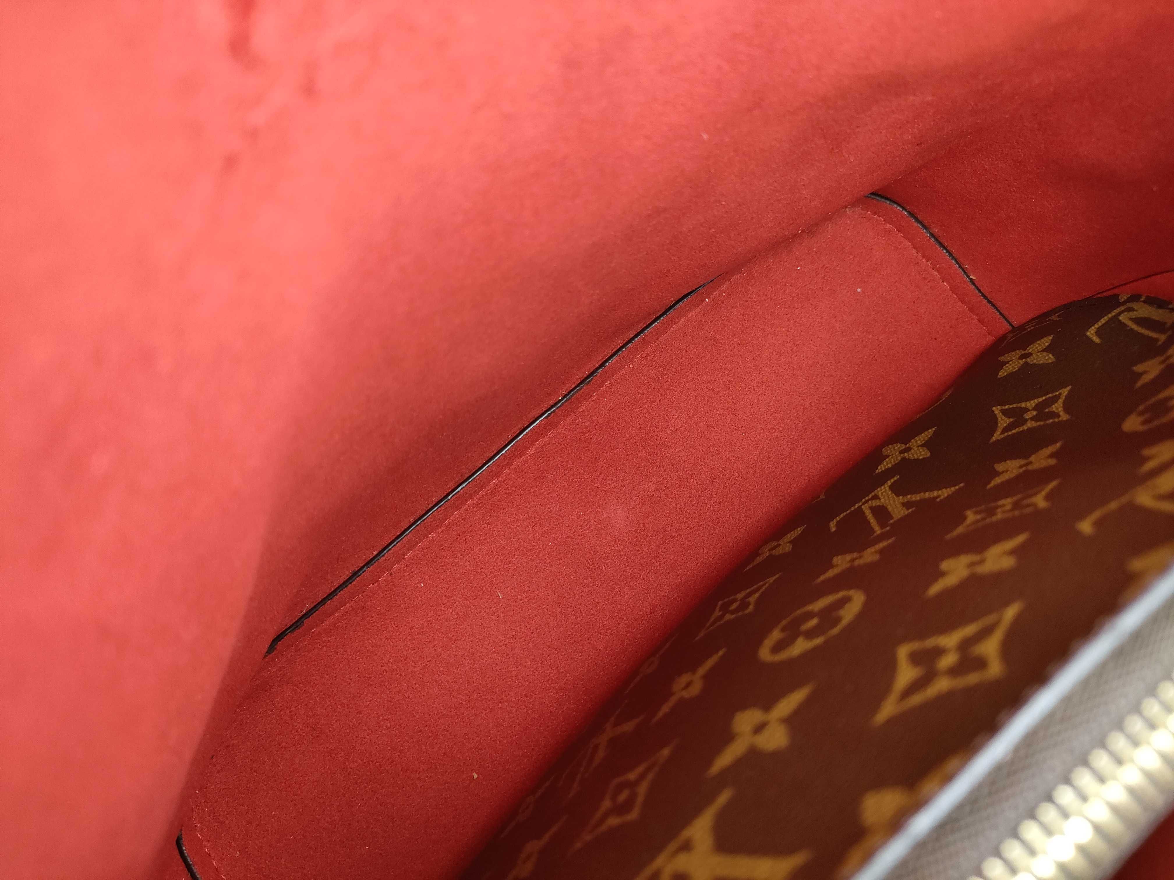 Monogram Louis Vuitton Bucket Shoulder Bag — view 9