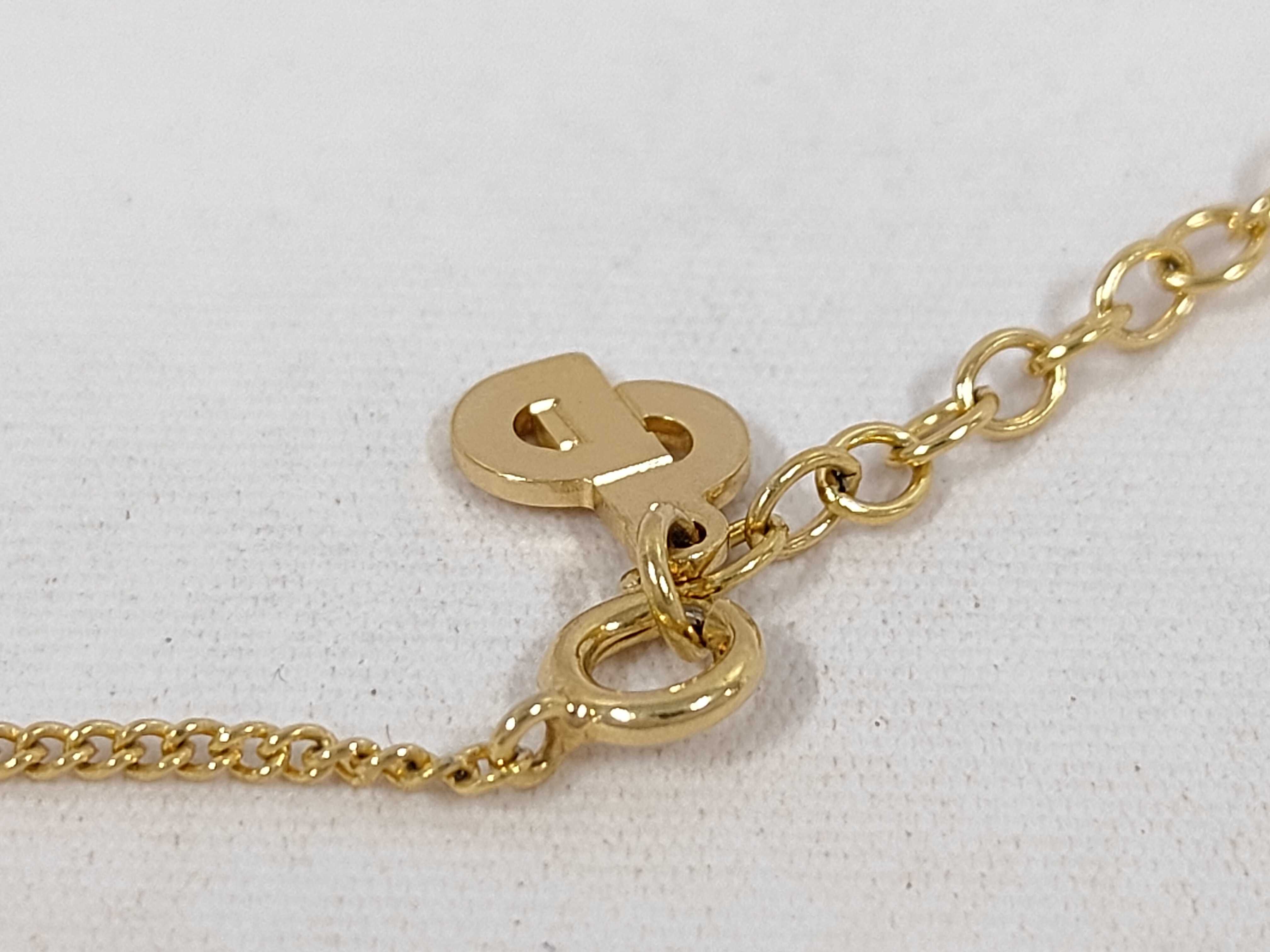 CD logo necklace — view 4