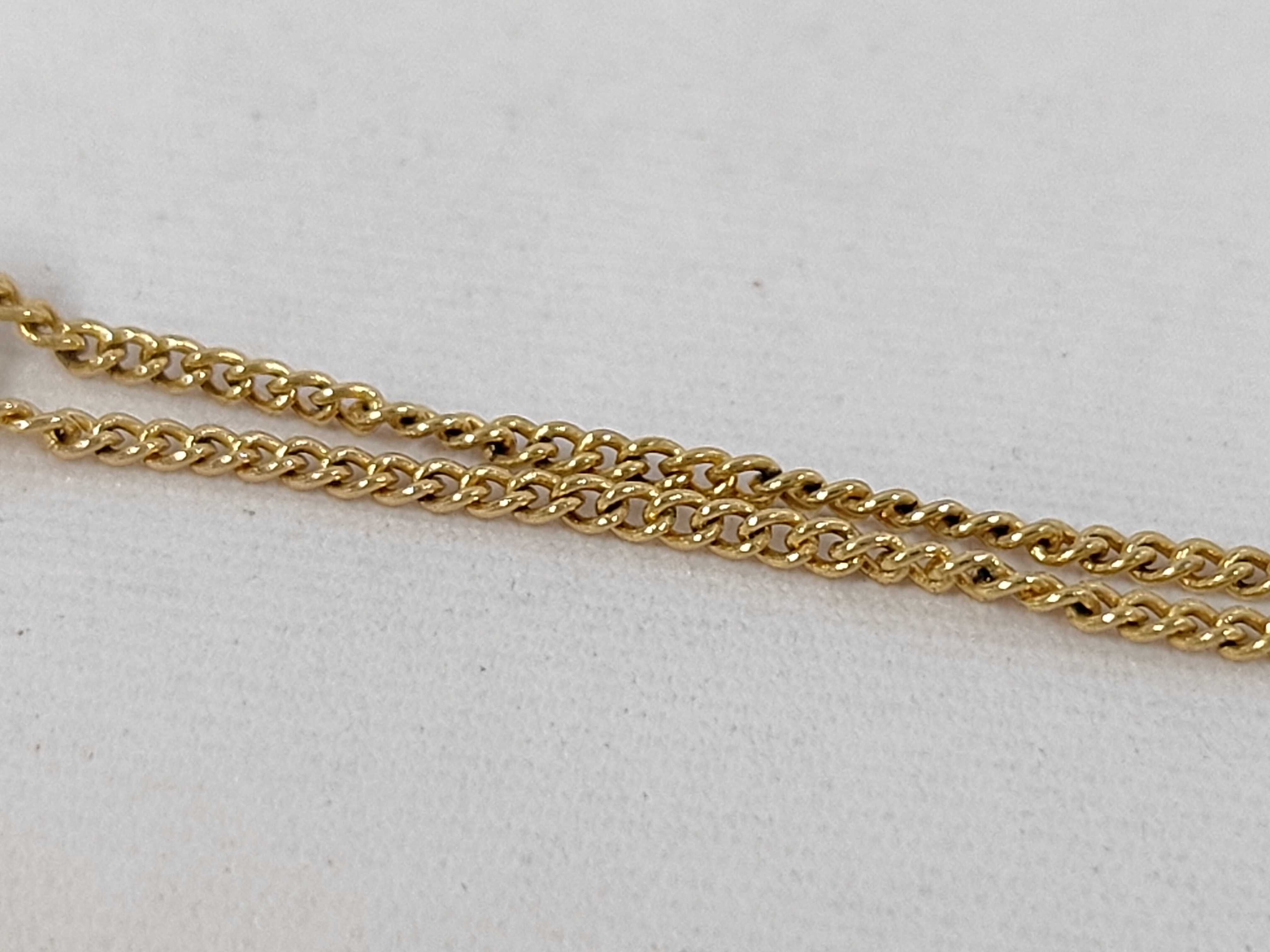 CD logo necklace — view 6